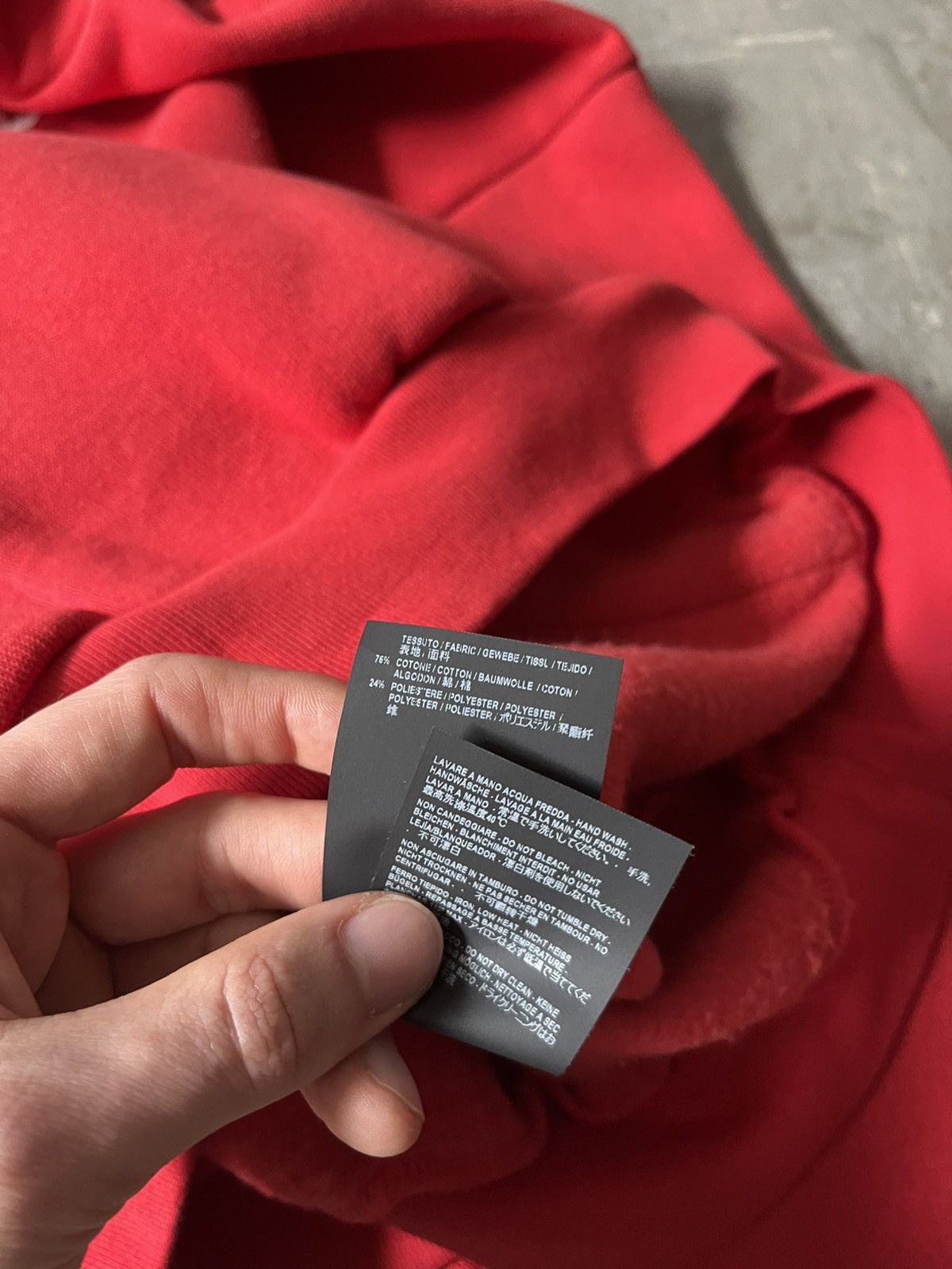 Balenciaga Balenciaga Crown red hoodie rare Size US M / EU 48-50 / 2 - 11 Thumbnail