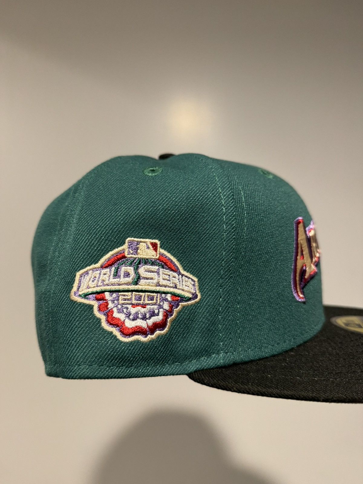 Hat Club × MLB × New Era Hatclub Exclusive Arizona Diamondbacks Script Crosscheck 3/8 Size ONE SIZE - 3 Thumbnail