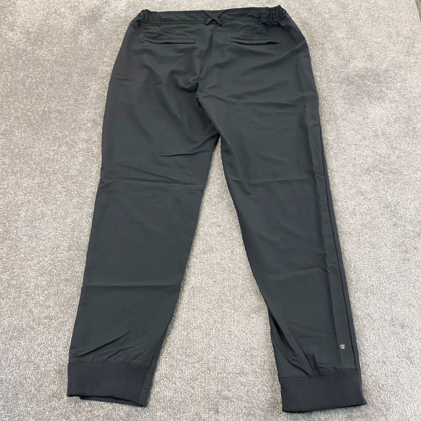 Vintage Mack Weldon Pants Mens Large Dark Gray Tapered Athletic Stretch 30" In Workout Size US 33 - 3 Thumbnail