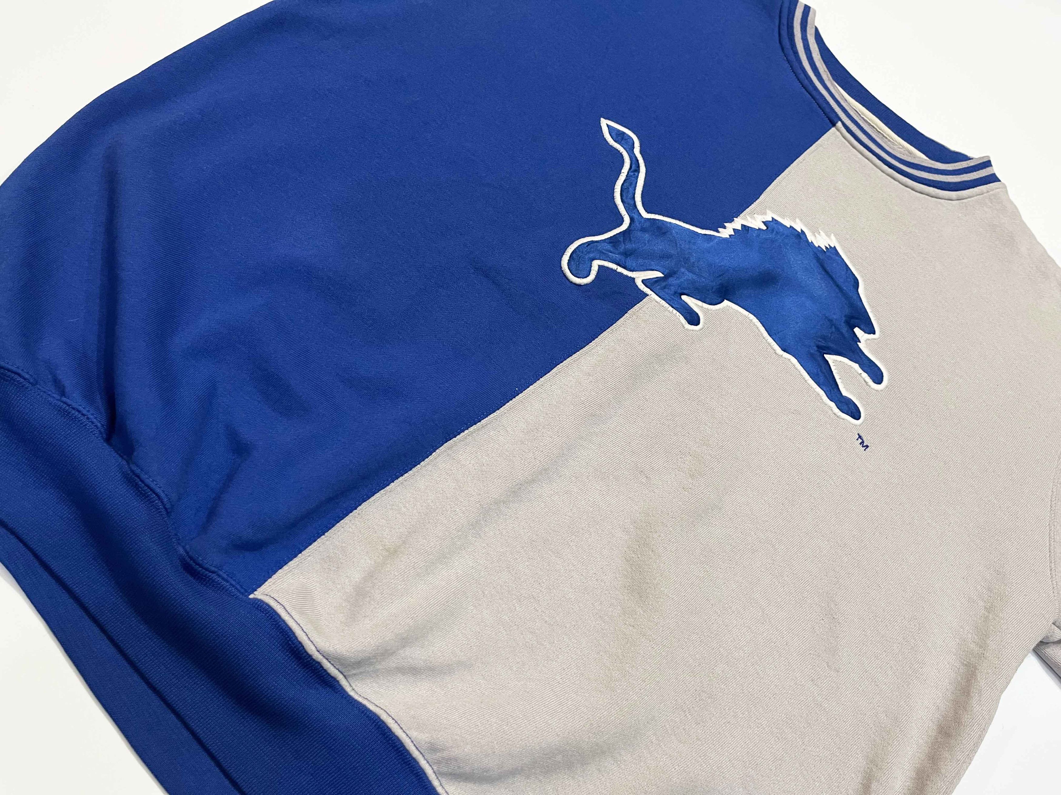 Starter Vintage Starter Detroit Lions NFL Crewneck Sweatshirt Size US L / EU 52-54 / 3 - 6 Thumbnail