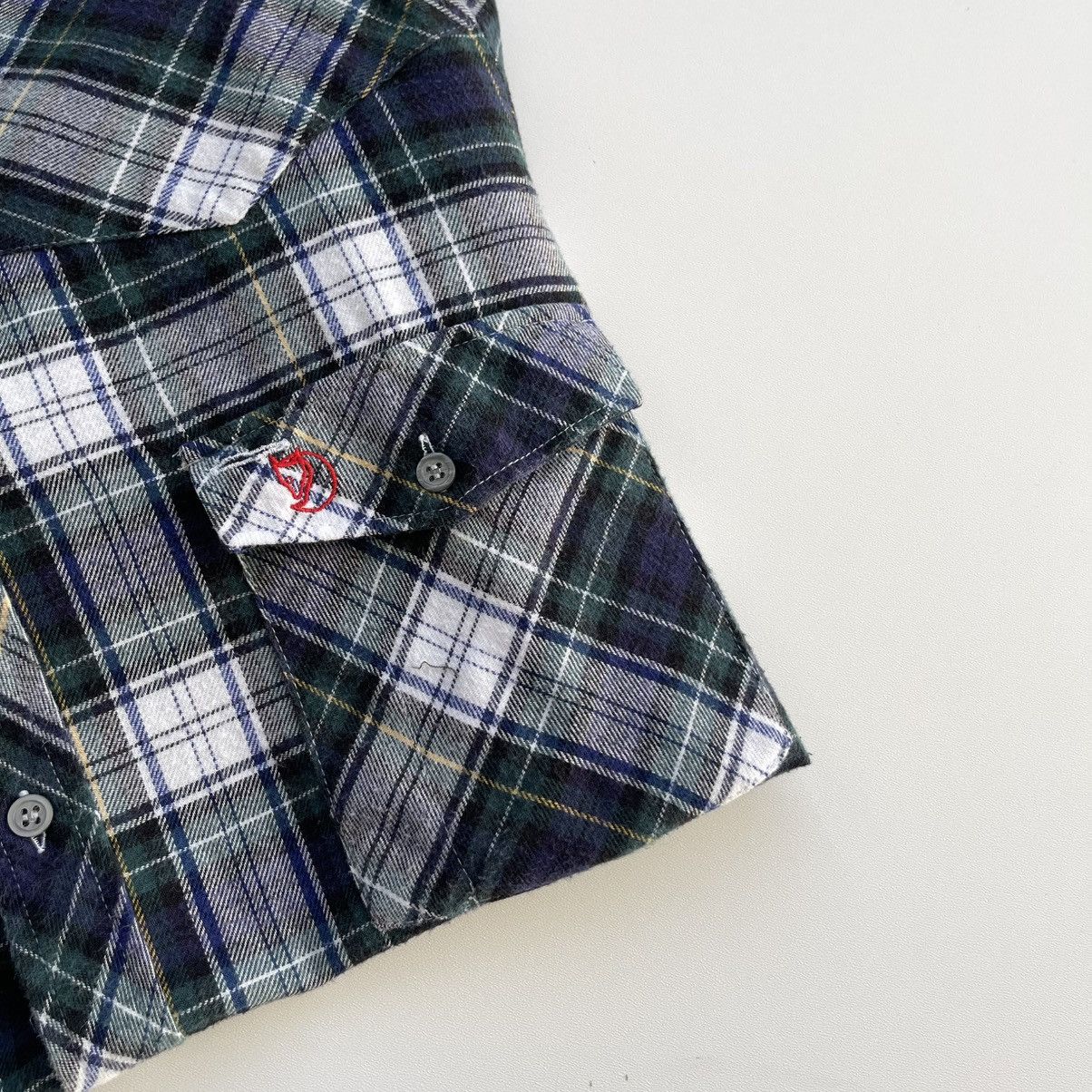 Fjallraven × The Mountain × Vintage Fjallraven Vintage Flannel Pocket Shirt Greenland Size US XL / EU 56 / 4 - 6 Thumbnail