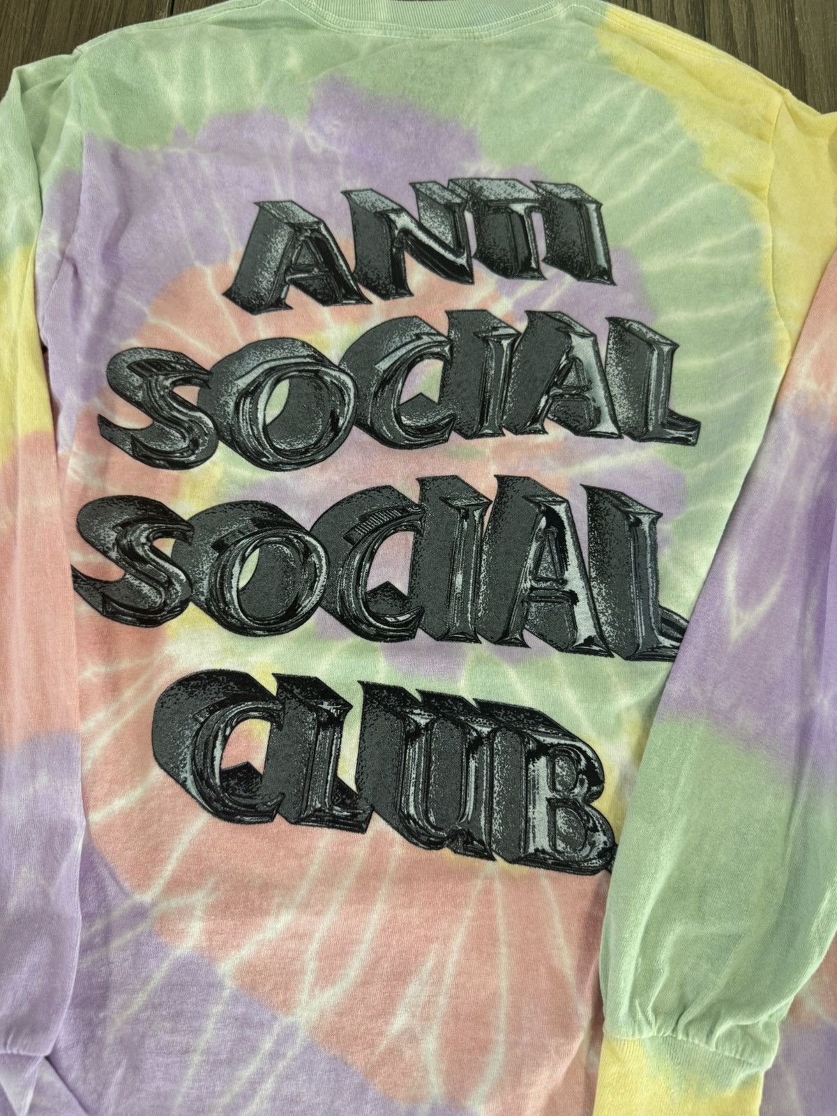 Anti Social Social Club ✨ Anti Social Club ASSC Not Fair Tie-Dye Long Sleeve Small ✨ Size S / US 4 / IT 40 - 5 Thumbnail