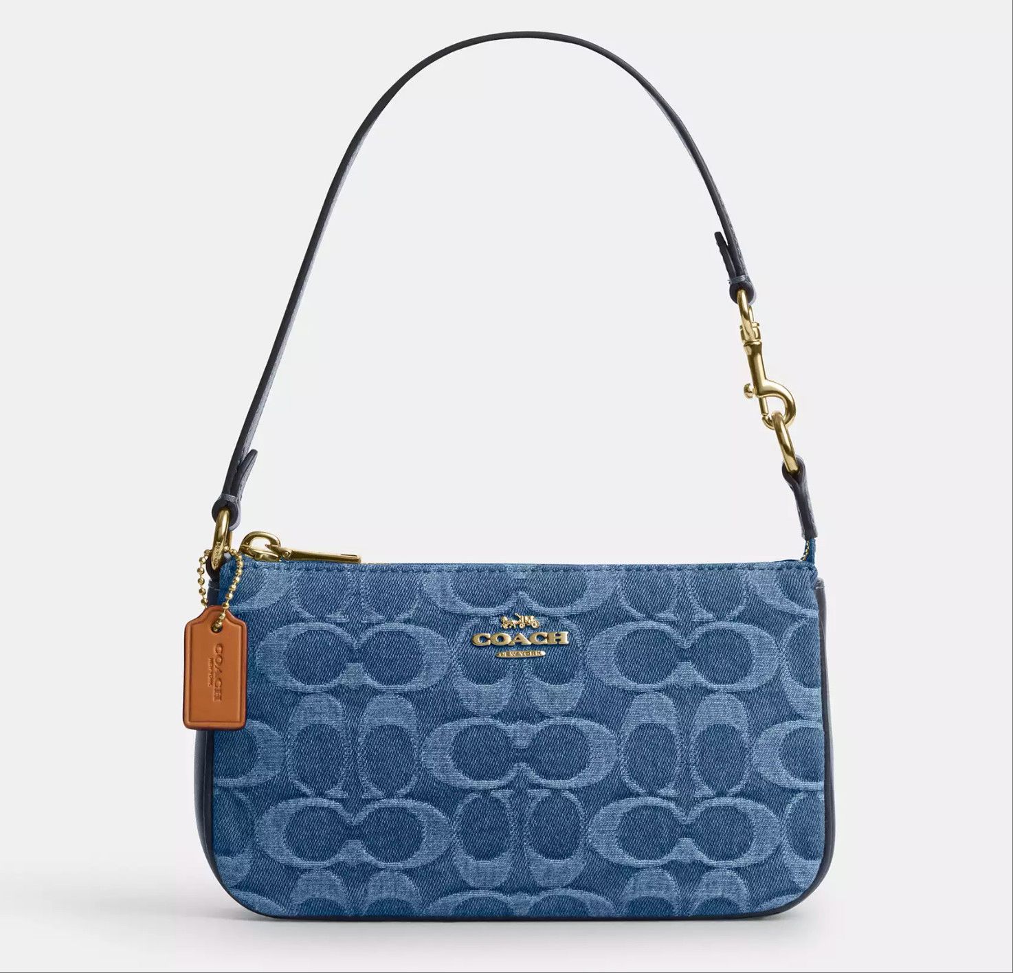 Coach Nolita 19 In Signature Denim CDE31 Size ONE SIZE - 7 Thumbnail
