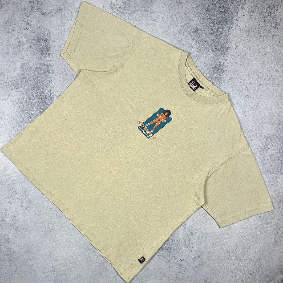 Hook-Ups Vintage Hook-Ups Pornographix “no hassle” rare tee 90’s Size US L / EU 52-54 / 3 - 1 Thumbnail