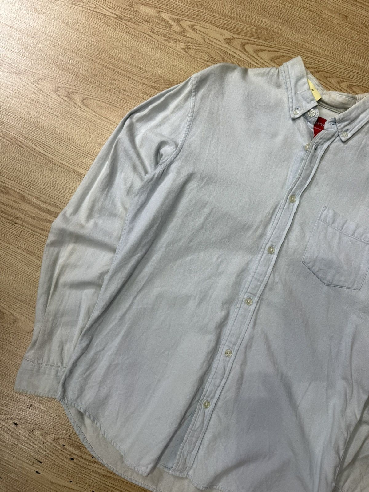 Supreme 90’s SUPREME RARE POCKET LOGO VINTAGE Y2K RETRO SHIRT Size US M / EU 48-50 / 2 - 2 Thumbnail