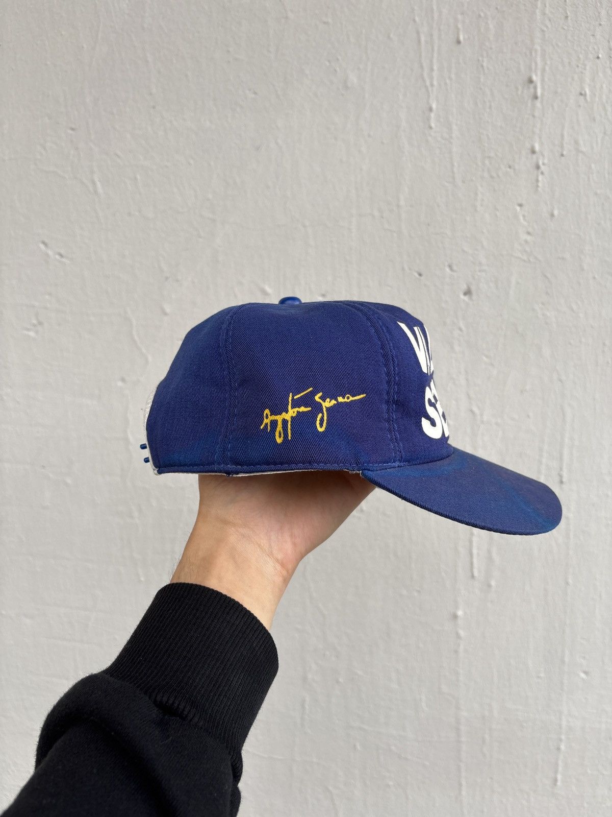 Formula 1 Super rare 1994 Ayrton Senna Foundation Hat Size ONE SIZE - 2 Thumbnail