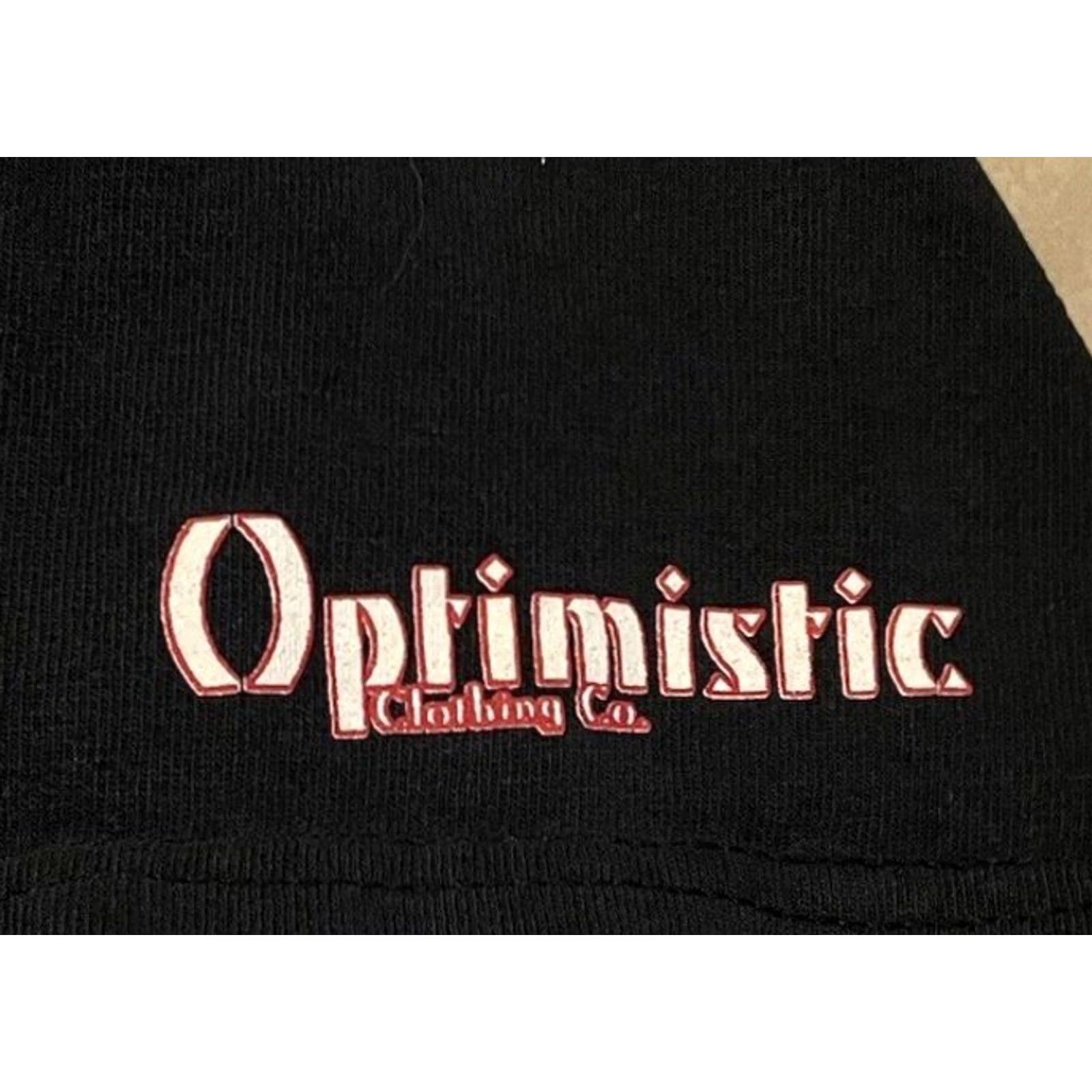 Quiksilver Vtg Optimistic Clothing Faded Shirt XL Surf Skate Grunge Billabong OP 90s Y2K Shirt XL Black Blue Beach Water Graphic Tee Mens Size US XL / EU 56 / 4 - 3 Thumbnail