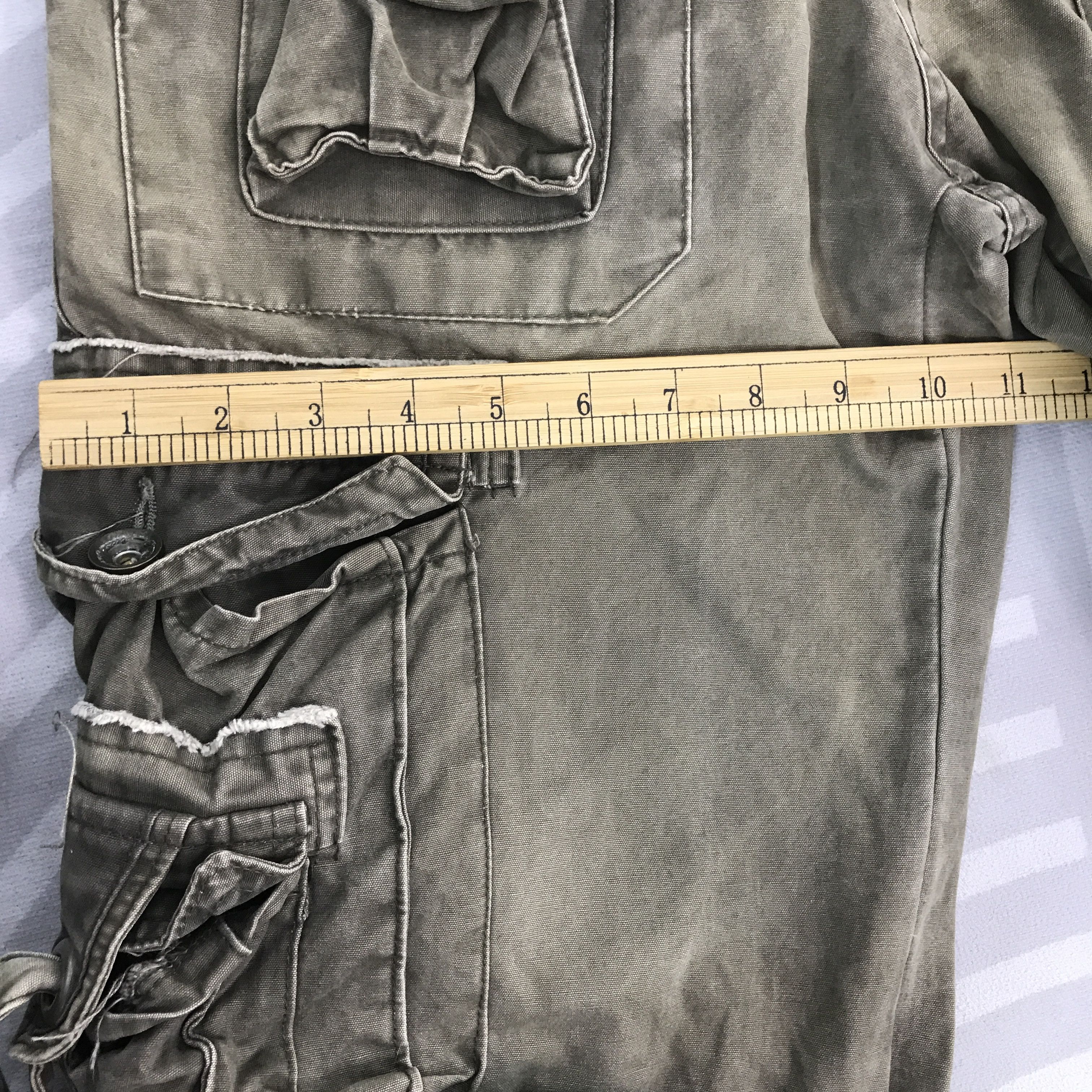 Japanese Brand Vintage Blue luis Cargo Tactical pocket Bondage Pants Size US 27 - 9 Thumbnail