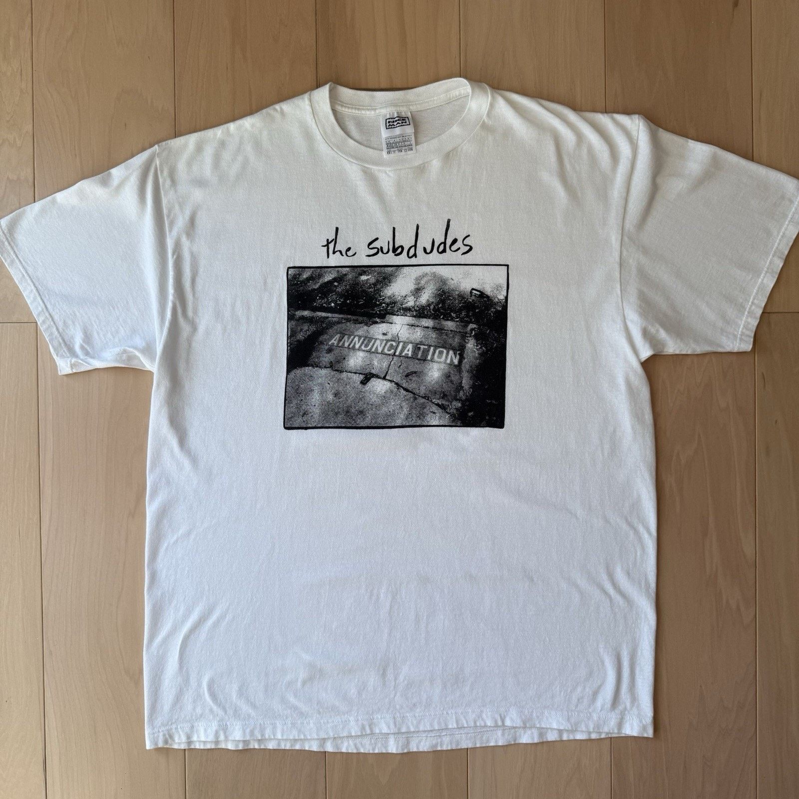 Vintage Vintage The Subdudes Shirt 2XL White 90s Nice Man Rock Music Size US XXL / EU 58 / 5 - 2 Thumbnail