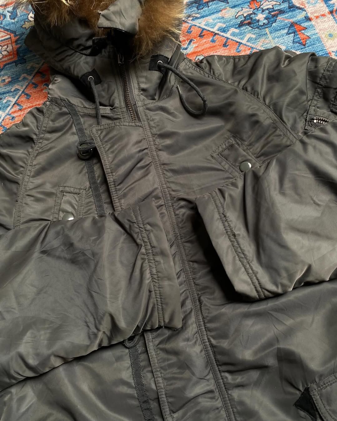 14th Addiction 2000s Back Number - Military N2B Fur Jacket Vkei Lgb goa Size US M / EU 48-50 / 2 - 4 Thumbnail