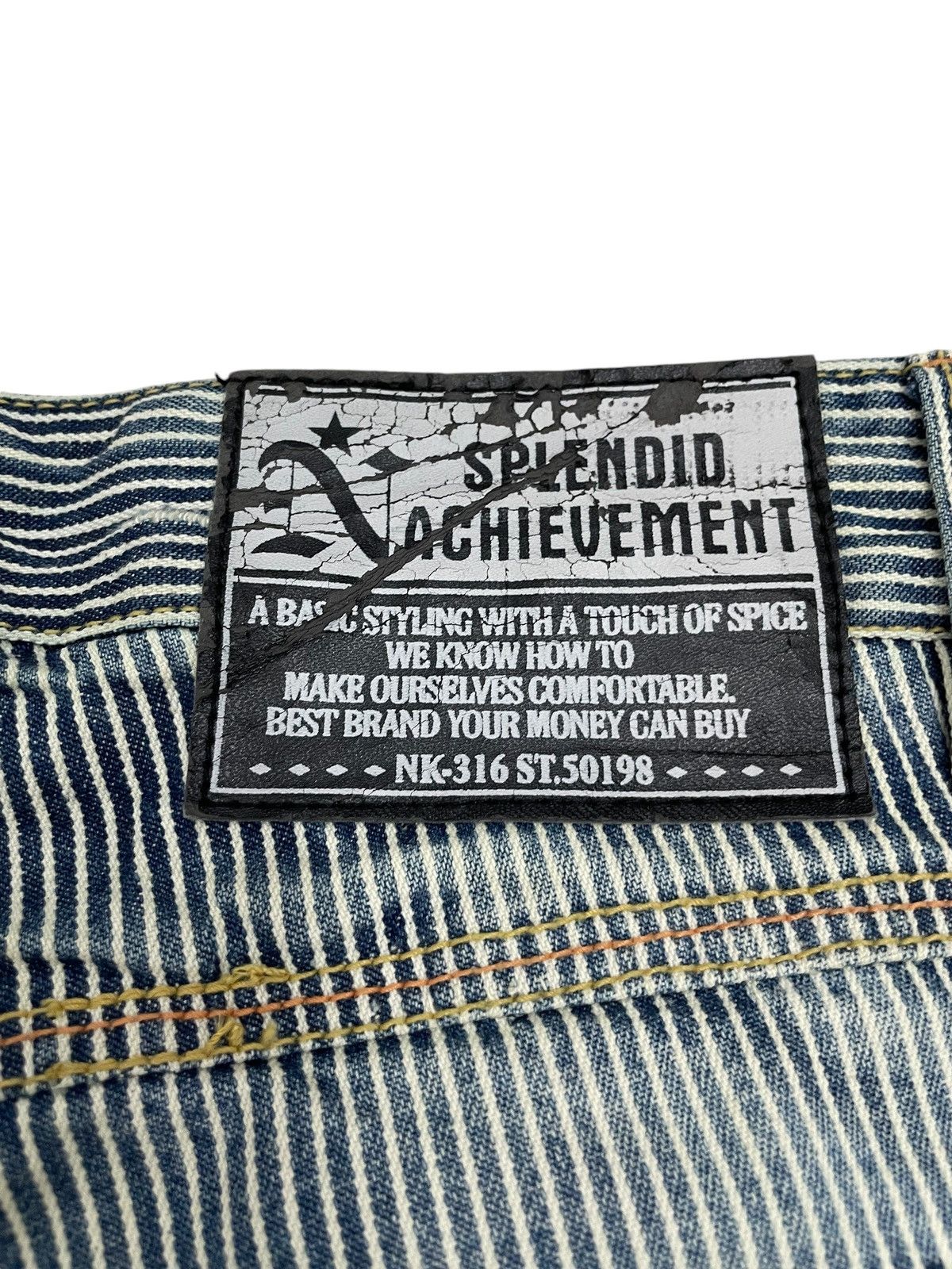 Japanese Brand Splendid Achievement Clone Devgru Y2K Surf Patch Style Size US 30 / EU 46 - 19 Thumbnail