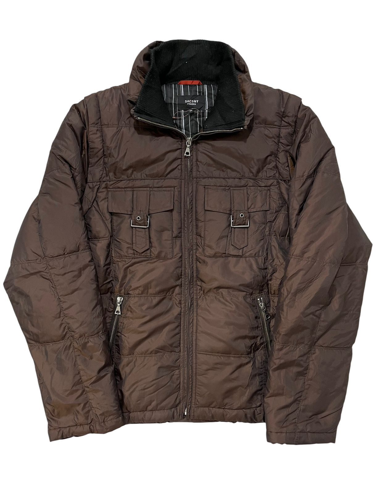 Yohji Yamamoto Vintage Y'saccs Yohji Yamamoto Two Ways Jacket Size US M / EU 48-50 / 2 - 2 Thumbnail