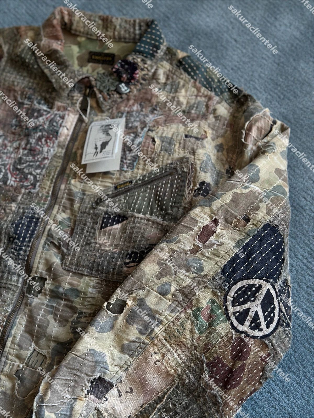 Kapital Kapital Multi-Camo Mix Boro Jacket Size US L / EU 52-54 / 3 - 2 Thumbnail