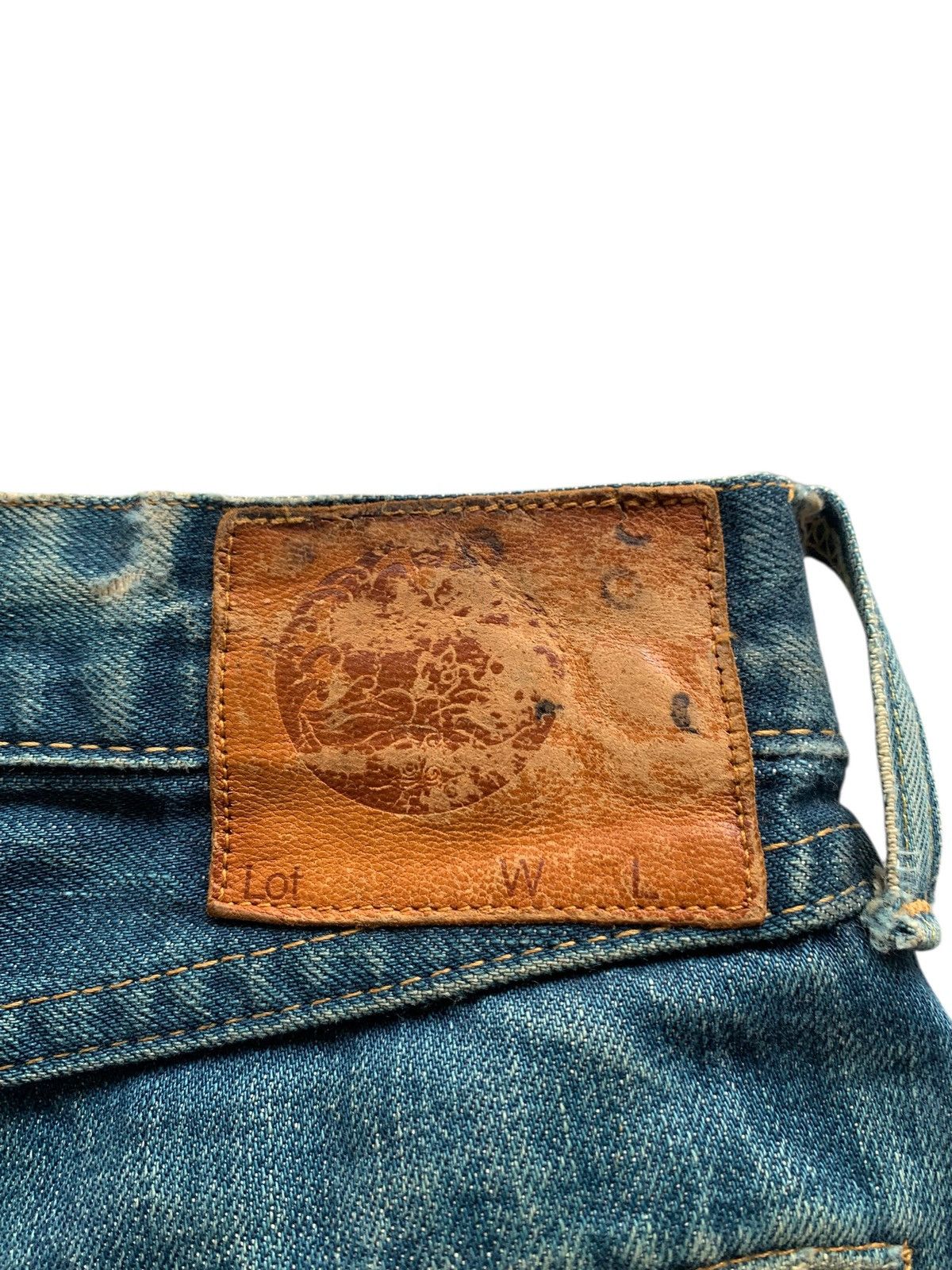 Kapital BRU NA BOINNE SELVEDGE JAPANESE RUSTY DISTRESSED DENIM Size US 29 - 9 Thumbnail