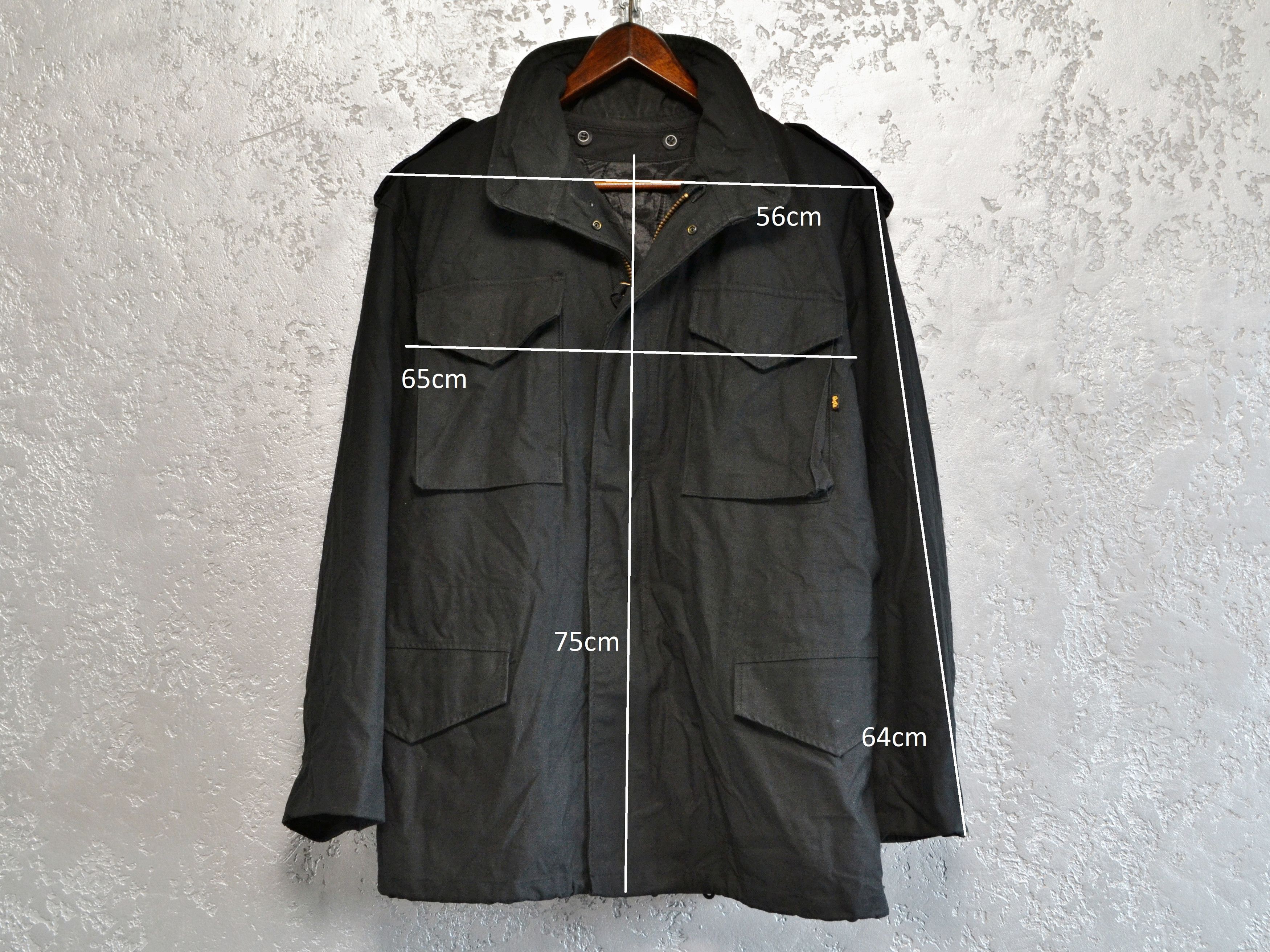 Alpha Industries Alpha Industries M-65 Military Jacket Men Black Size US XL / EU 56 / 4 - 2 Thumbnail