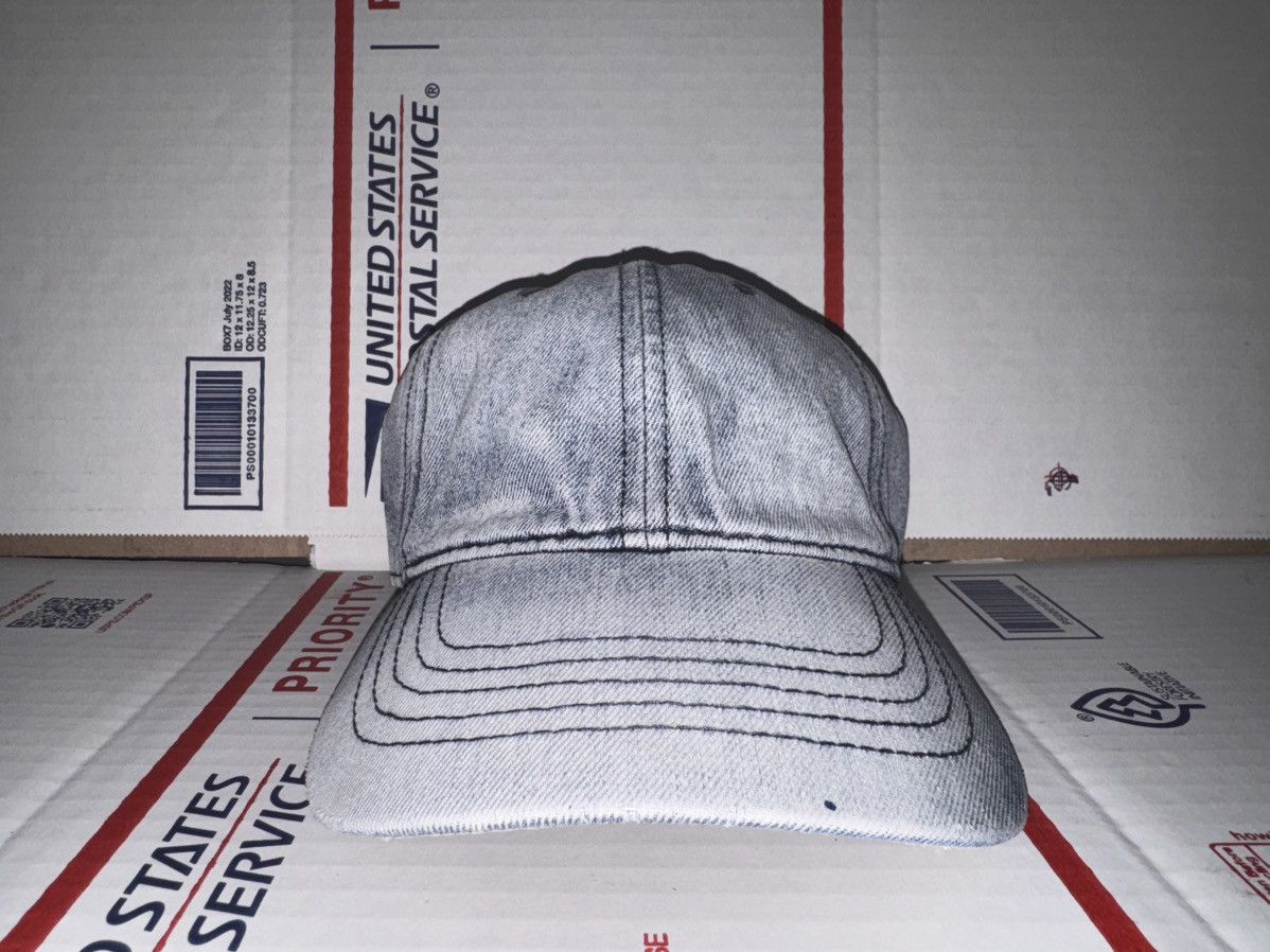 Other Boeached washed denim style baseball cap dad hat plain blank Size ONE SIZE - 1 Thumbnail