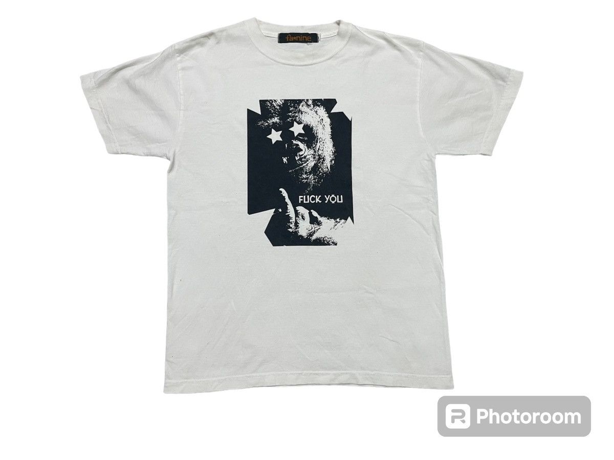 Japanese Brand RARE VINTAGE FA NINE TEES ‘FUCK YOU’ Size US M / EU 48-50 / 2 - 2 Thumbnail