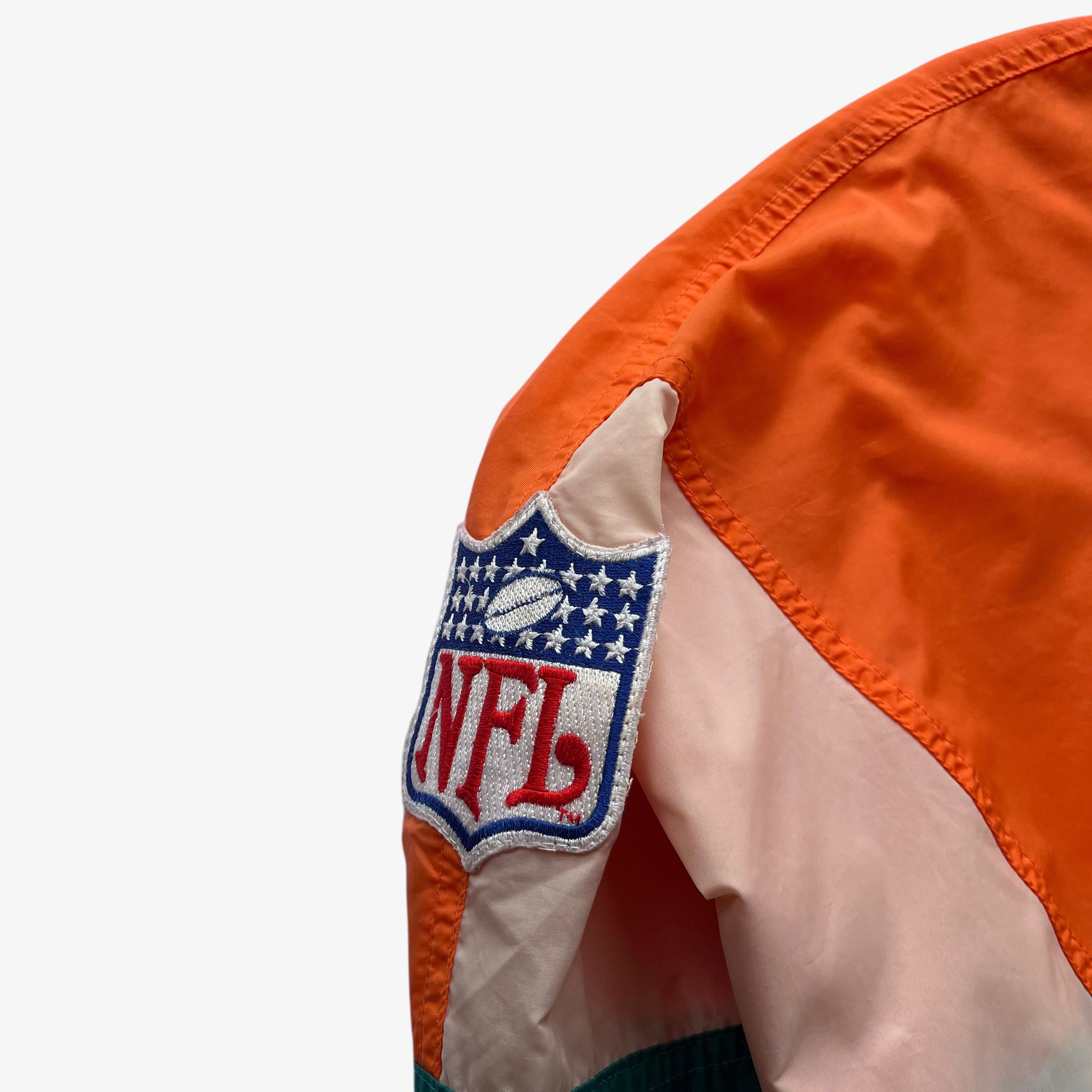 Apex One Vintage 90s Men's Apex One NFL Miami Dolphins Jacket Size US L / EU 52-54 / 3 - 6 Thumbnail