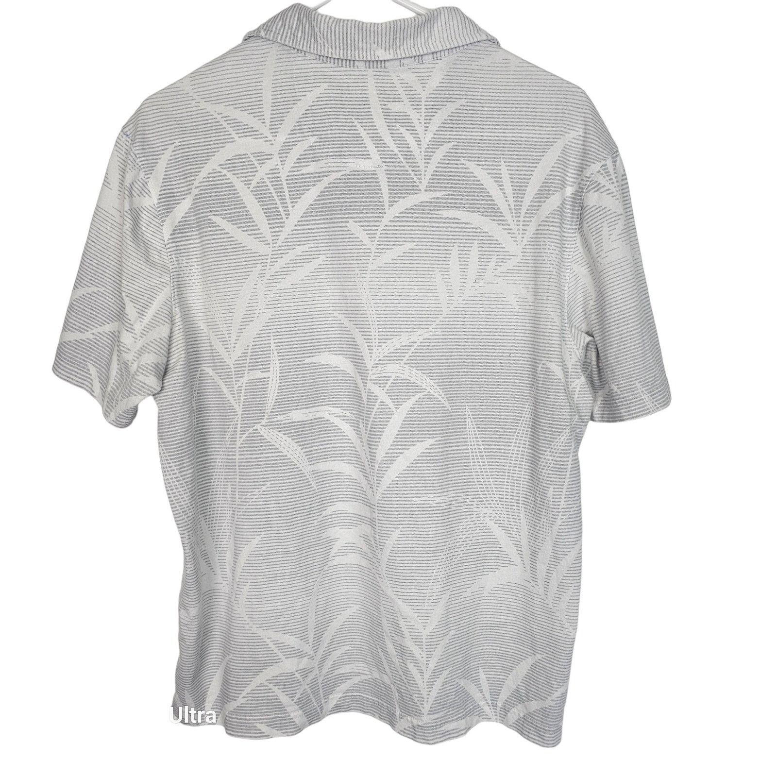 Nat Nast Nat Nast Men Palm Print Polo Shirt M Striped Hawaiian Resort Size US M / EU 48-50 / 2 - 7 Thumbnail