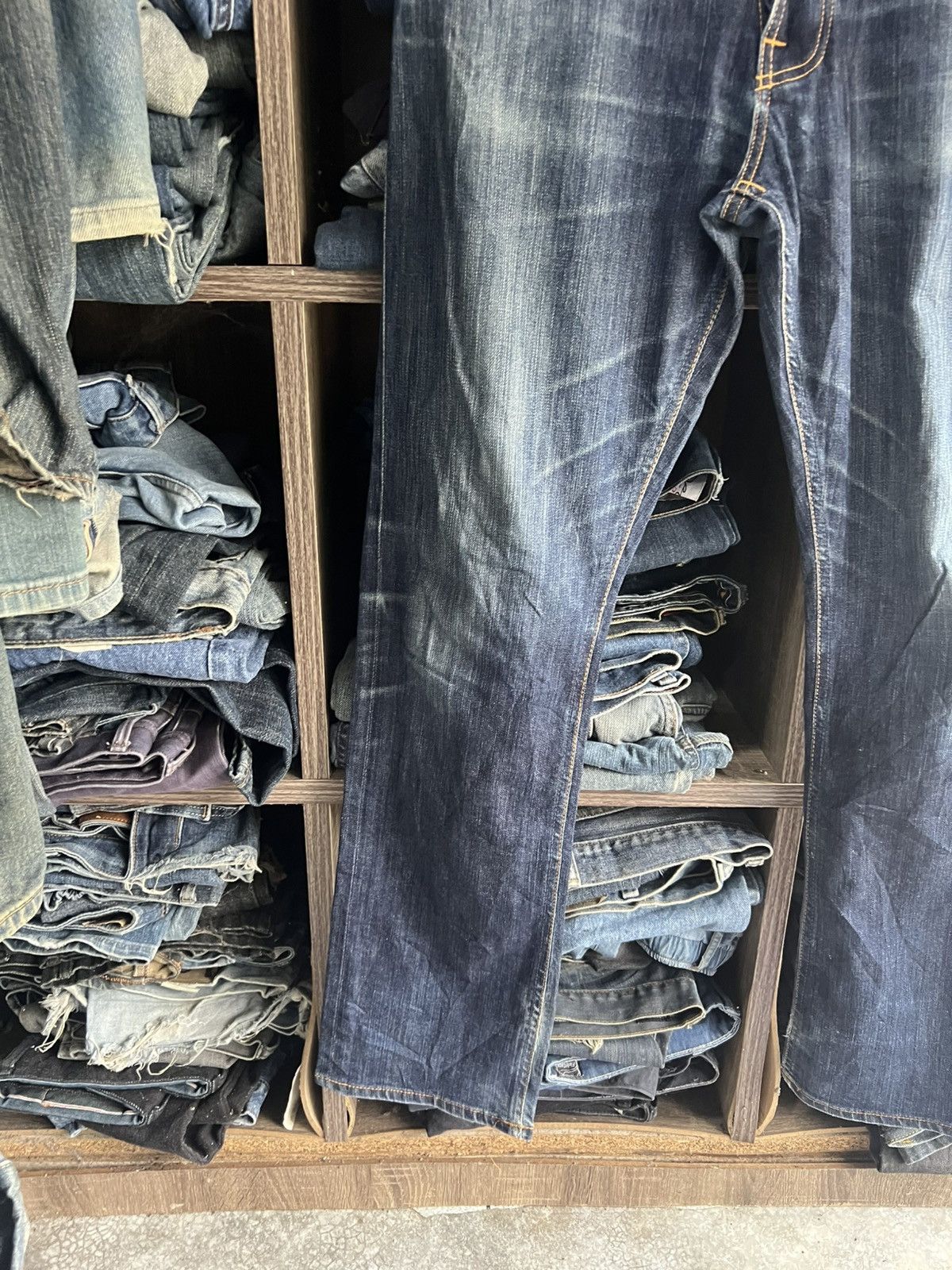 Nudie Jeans 🔥Nudie Jeans Made in Italy Distressed Denim Size US 30 / EU 46 - 4 Thumbnail