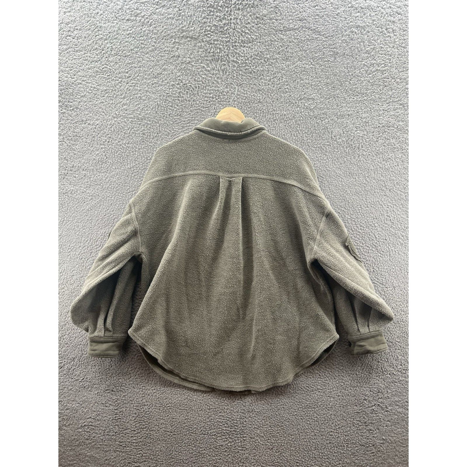 Free People Free People Ruby Fleece Shirt Oversized Jacket Jaded Medium Size M / US 6-8 / IT 42-44 - 2 Thumbnail