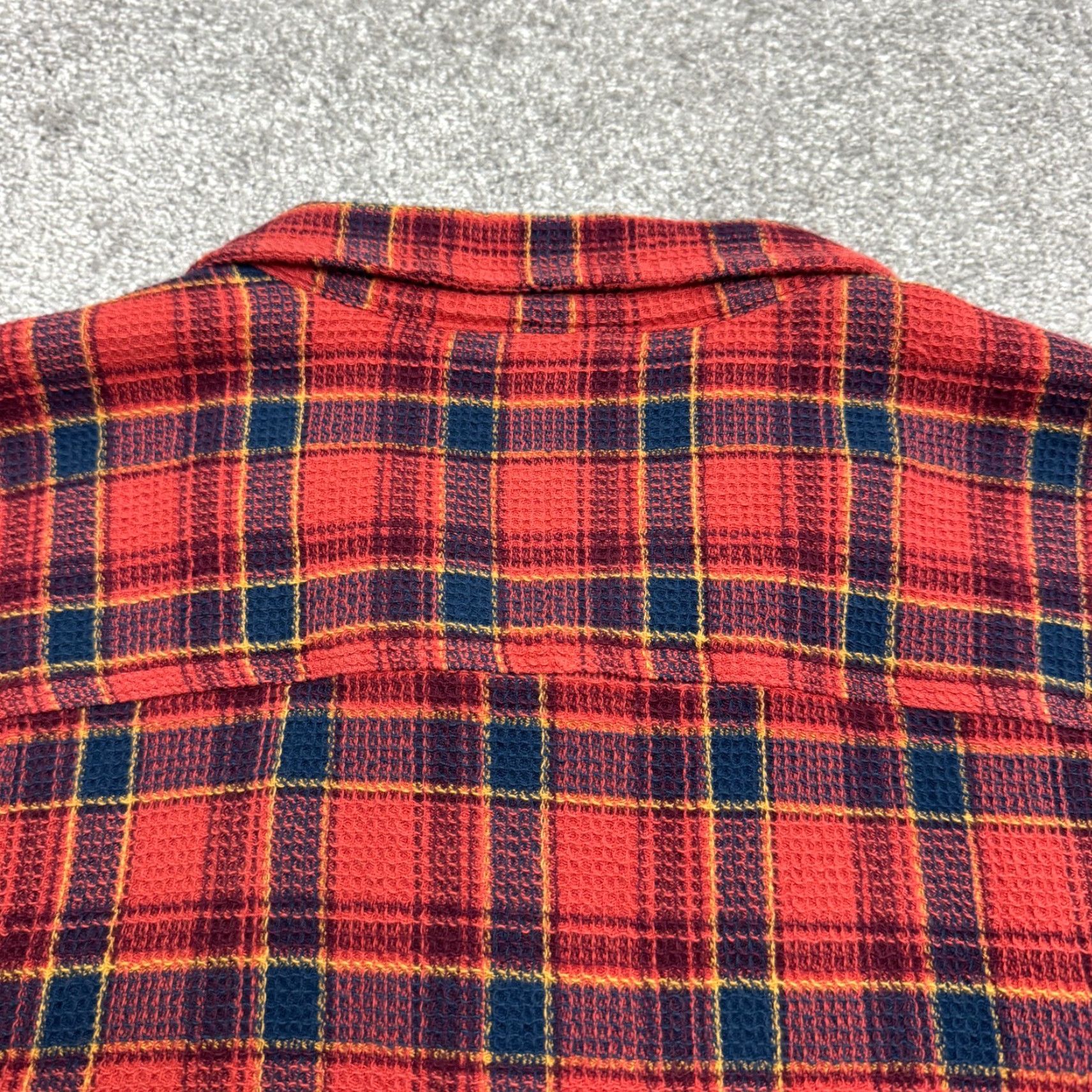 Vintage L.L. Bean Shirt Mens 2XL Red Plaid Button-Down Short Sleeve Outdoor casual Heritage Outdoor Size US XXL / EU 58 / 5 - 3 Thumbnail