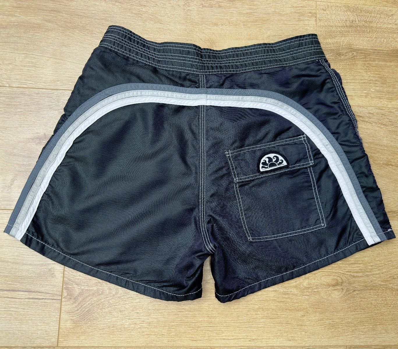 Sundek Rainbow Sundek 32 Swim Shorts Knit Textured Striped Size 32 Size US 32 / EU 48 - 1 Thumbnail