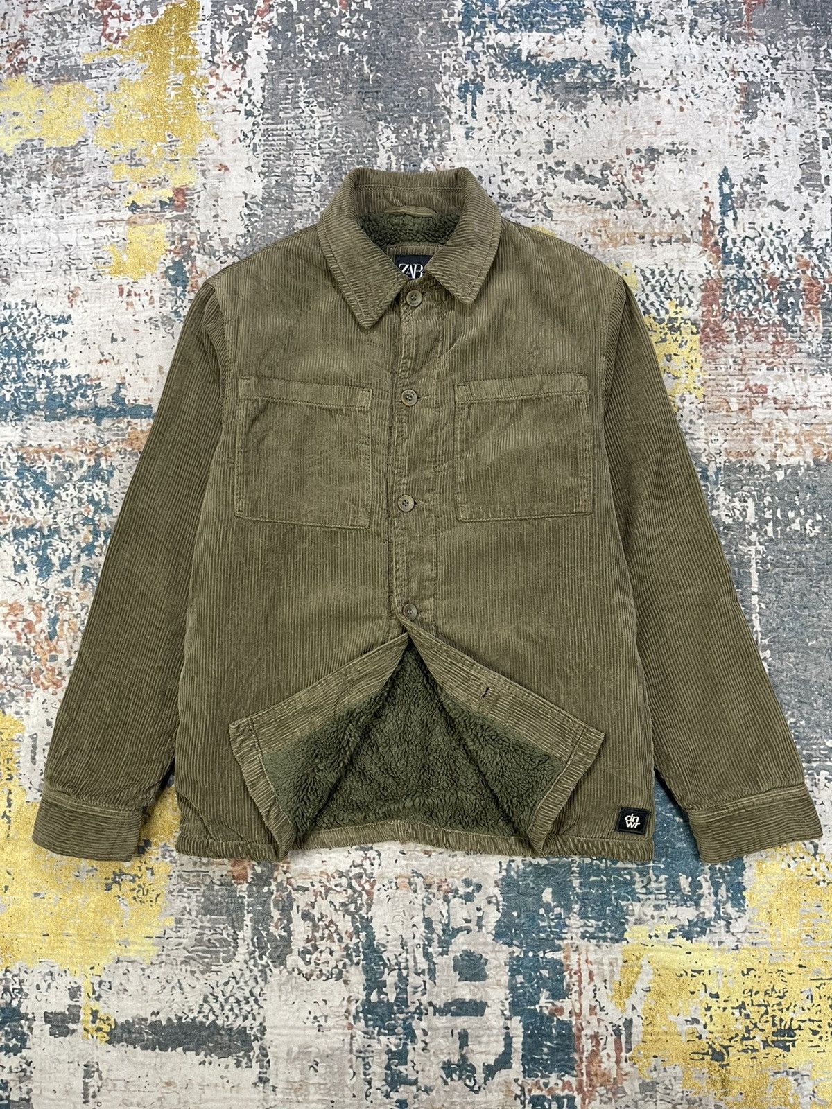 Zara ZARA x dnwr Corduroy Sherpa Cord Jacket Size US S / EU 44-46 / 1 - 1 Thumbnail