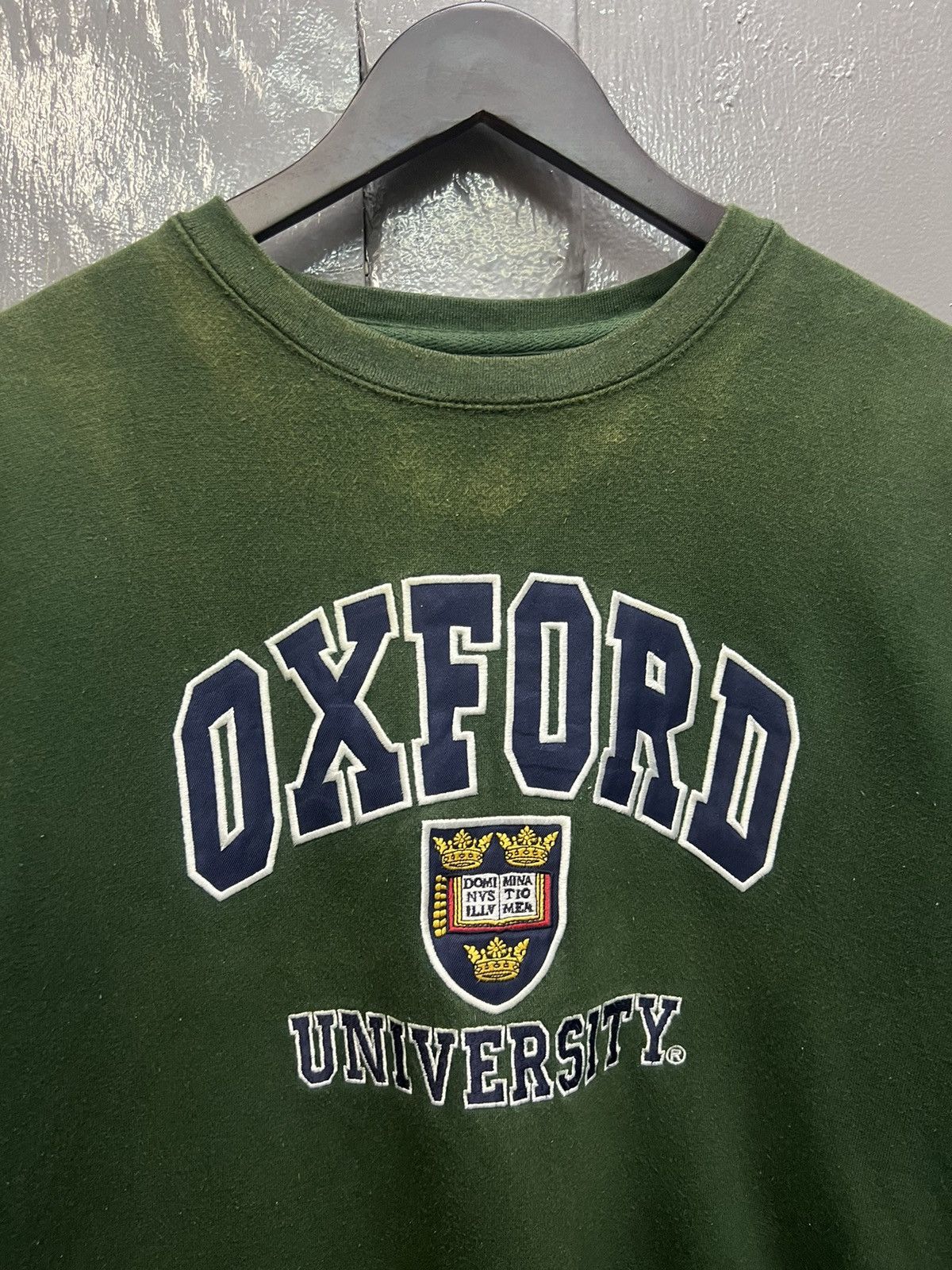 Vintage Vintage Oxford University Crewneck Sweatshirt Size US L / EU 52-54 / 3 - 4 Thumbnail
