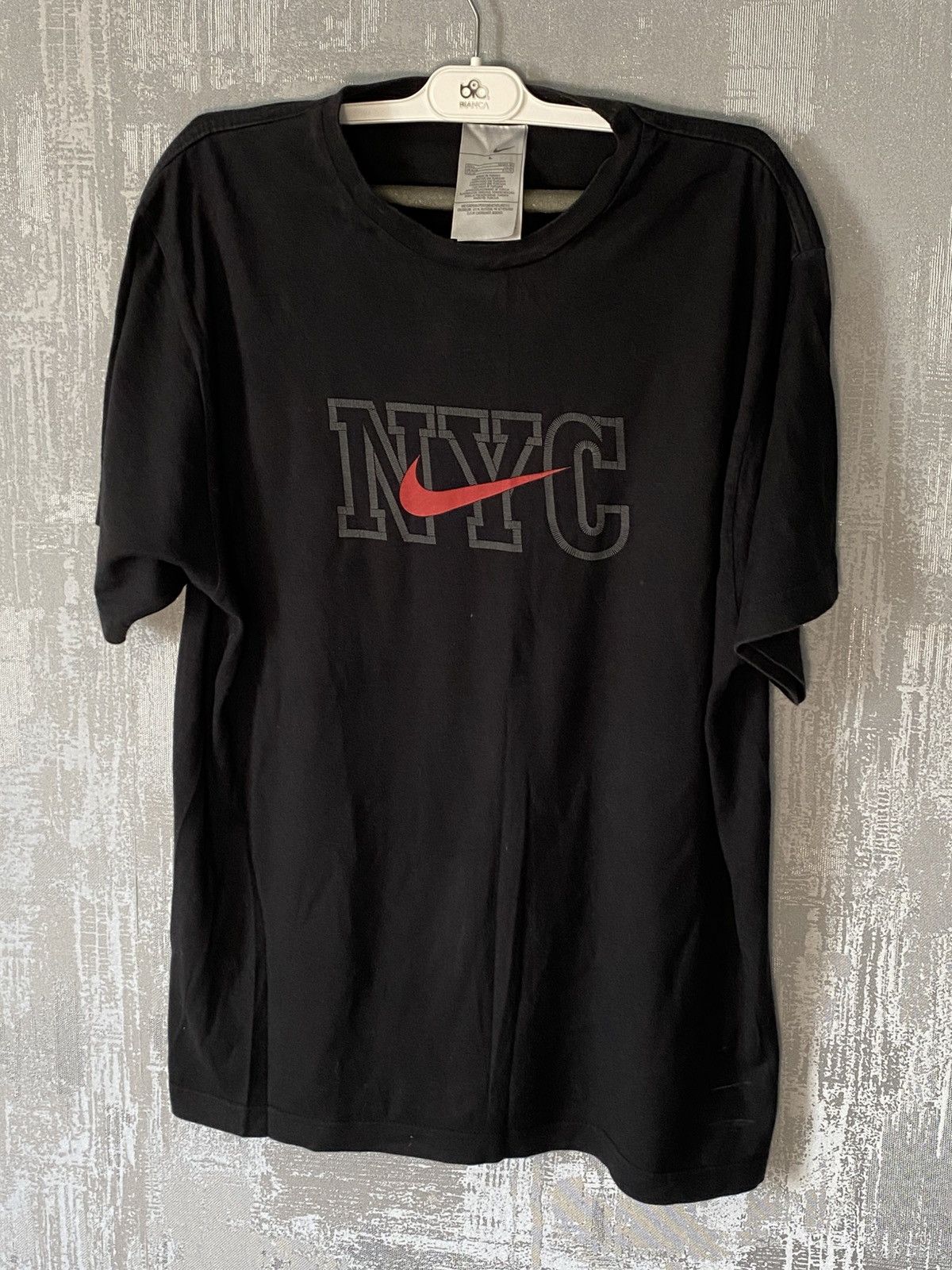 Nike × Vintage Vintage Nike Big Logo T-shirt Avant Gard Hysteric NYC US Size US L / EU 52-54 / 3 - 1 Thumbnail