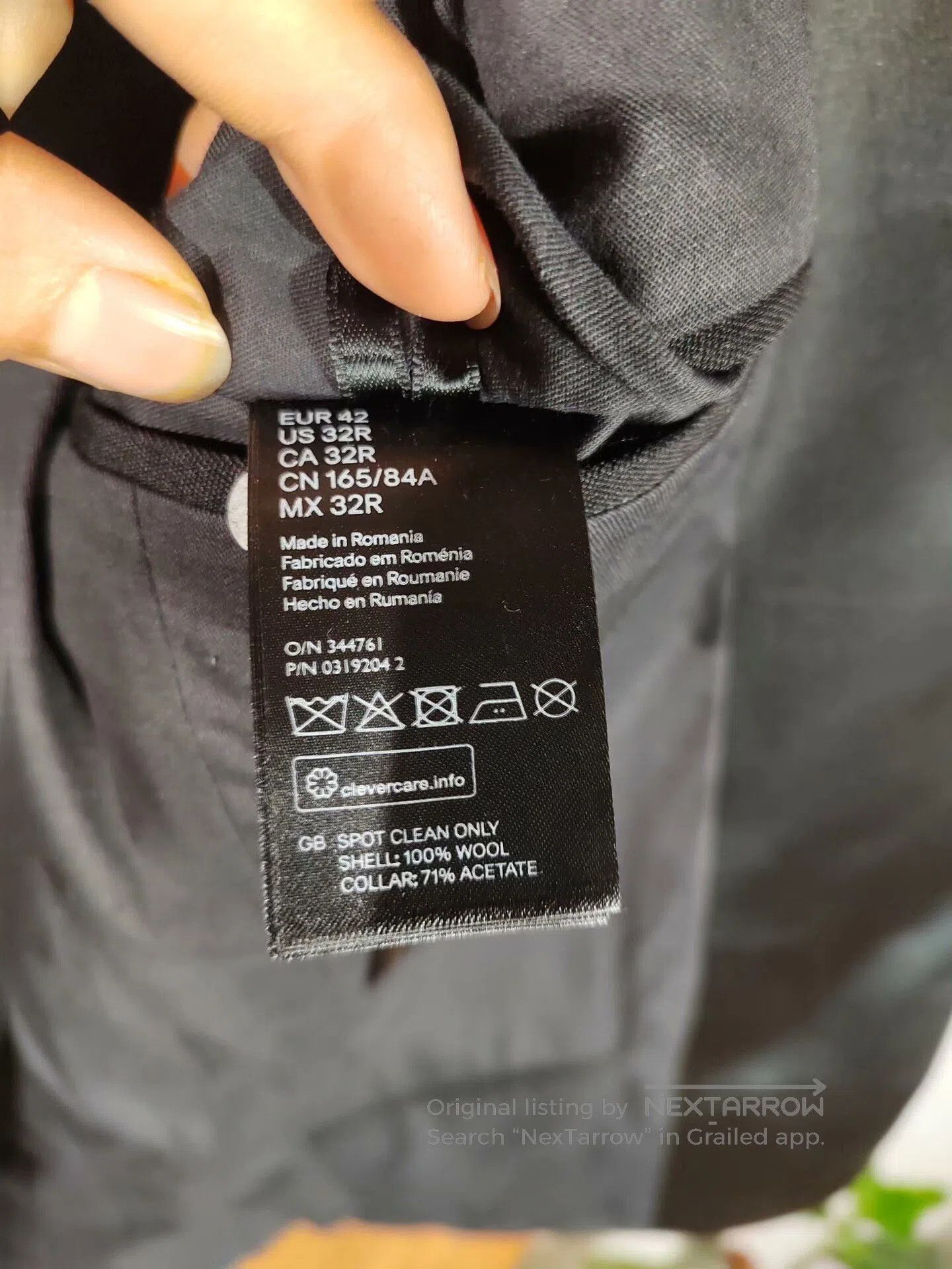 Balmain Balmain x H&M Double Breasted Blazer. Size US XS / EU 42 / 0 - 7 Thumbnail