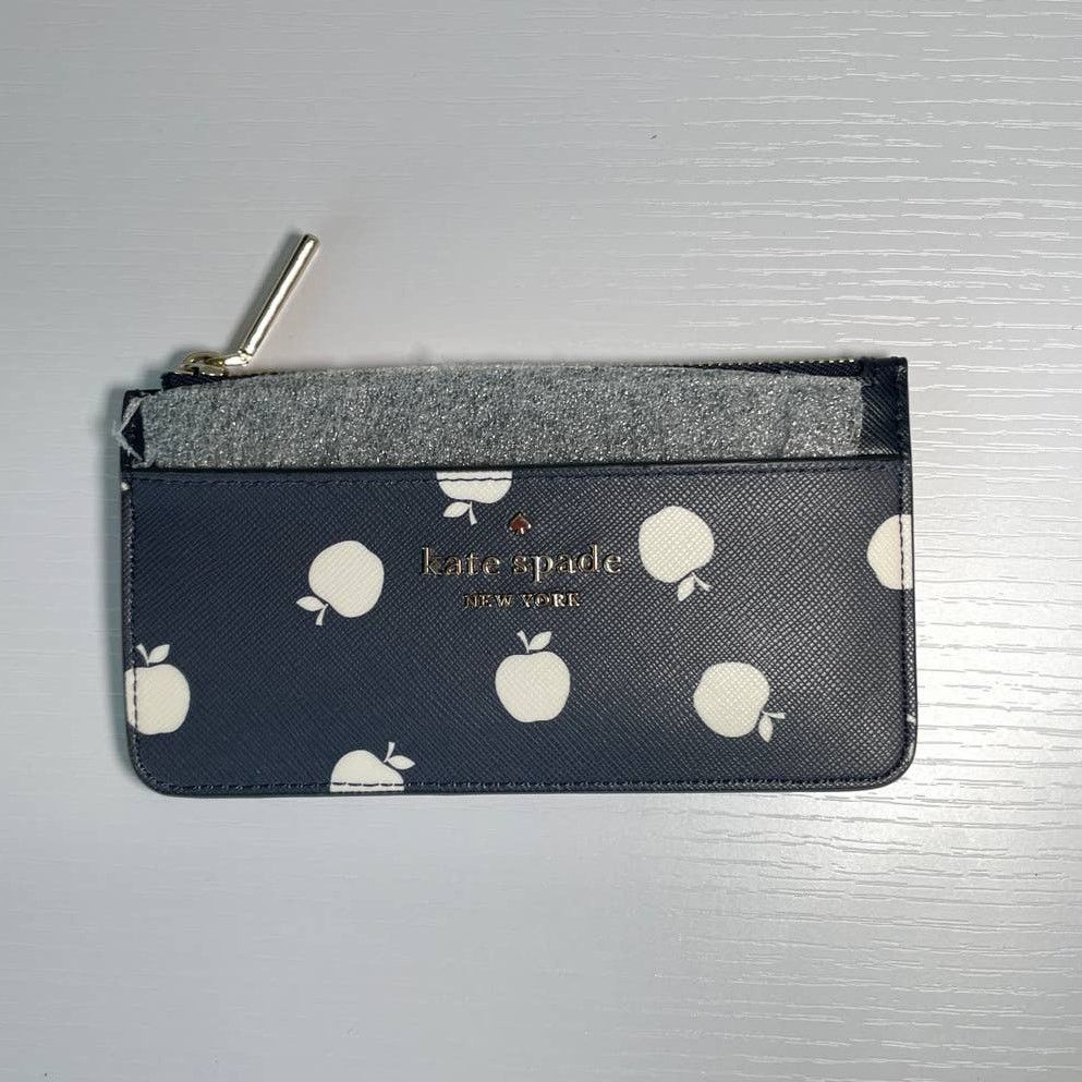 Kate Spade Kate Spade Large Slim Card Holder Orchard Toss Apple Size ONE SIZE - 1 Thumbnail