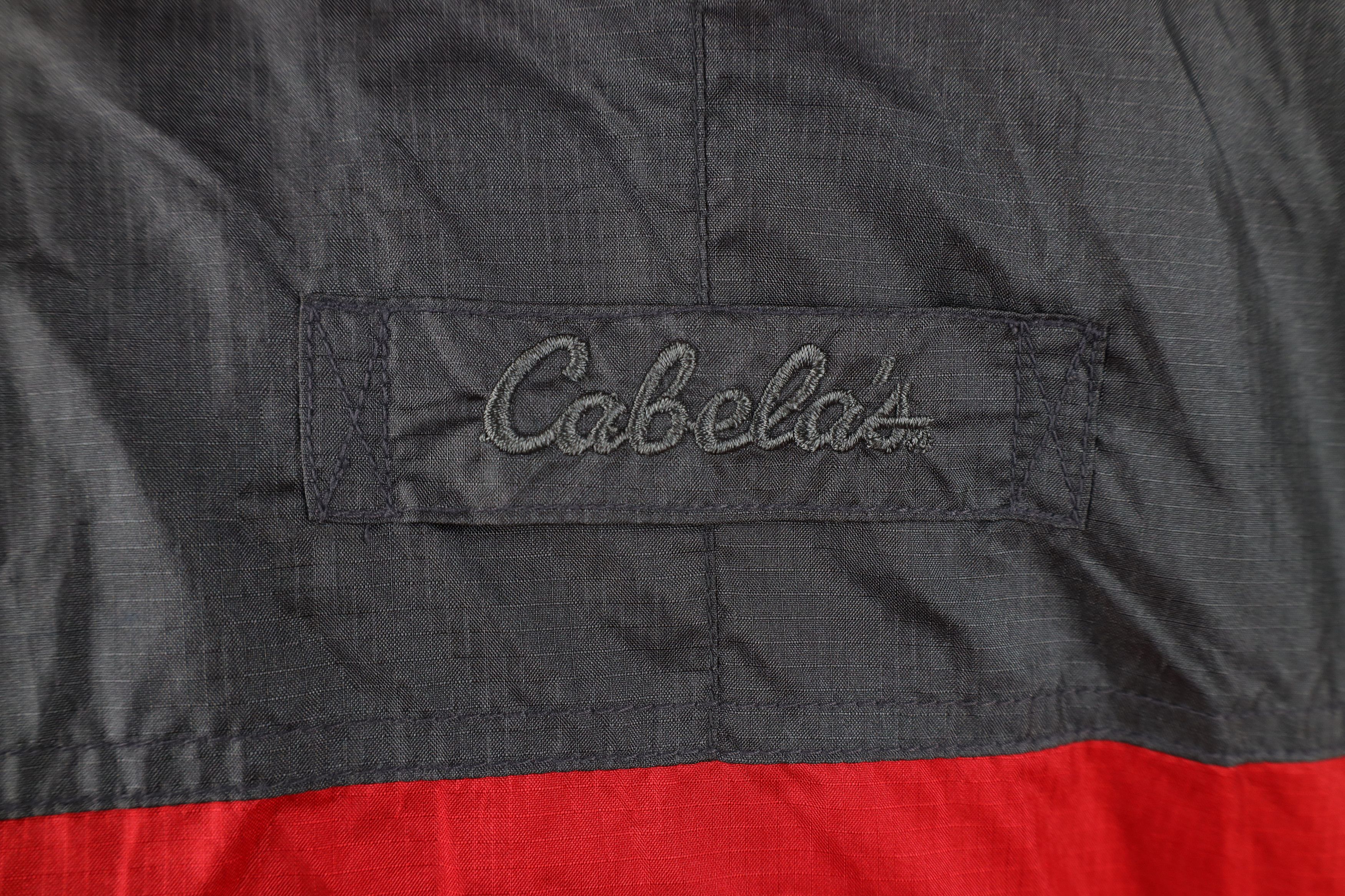 Cabelas Vintage Cabelas Ripstop Packable Windbreaker Rain Jacket Size US L / EU 52-54 / 3 - 12 Thumbnail