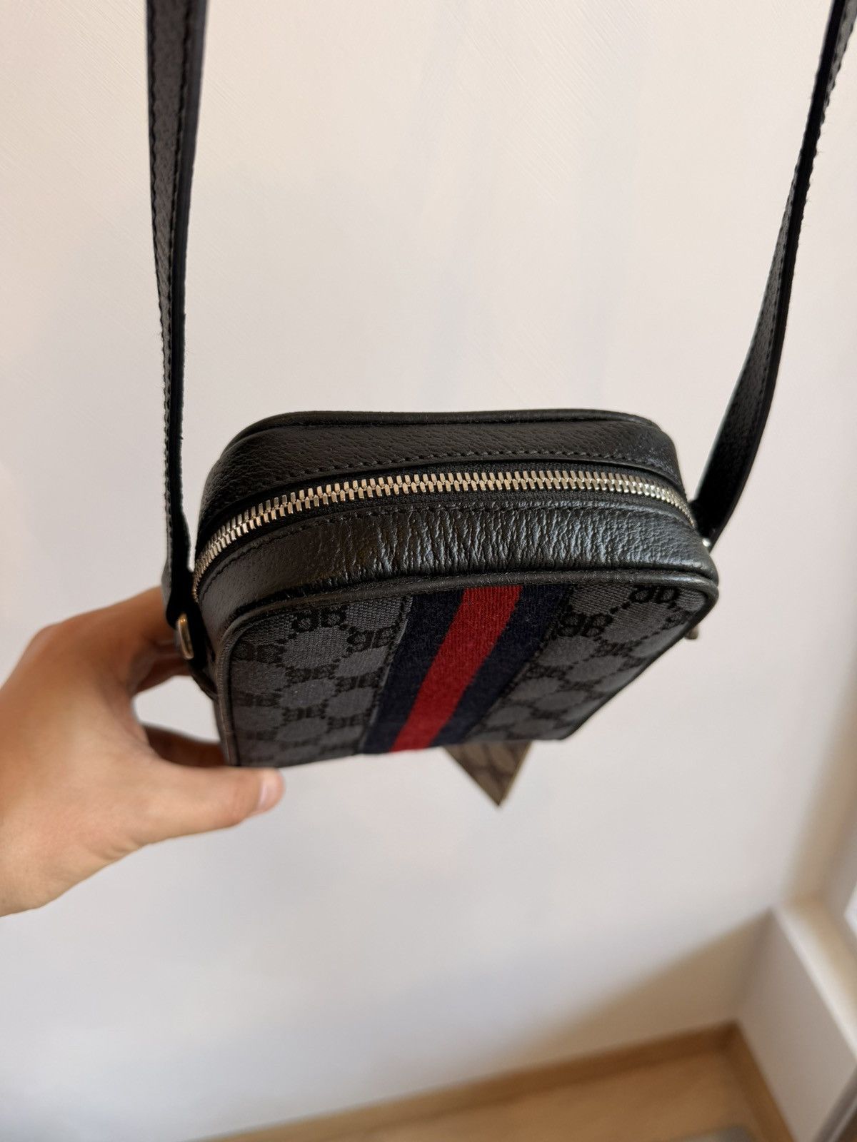 Balenciaga × Gucci Balenciaga x Gucci Hacker Project Black Crossbody Bag Size ONE SIZE - 7 Thumbnail
