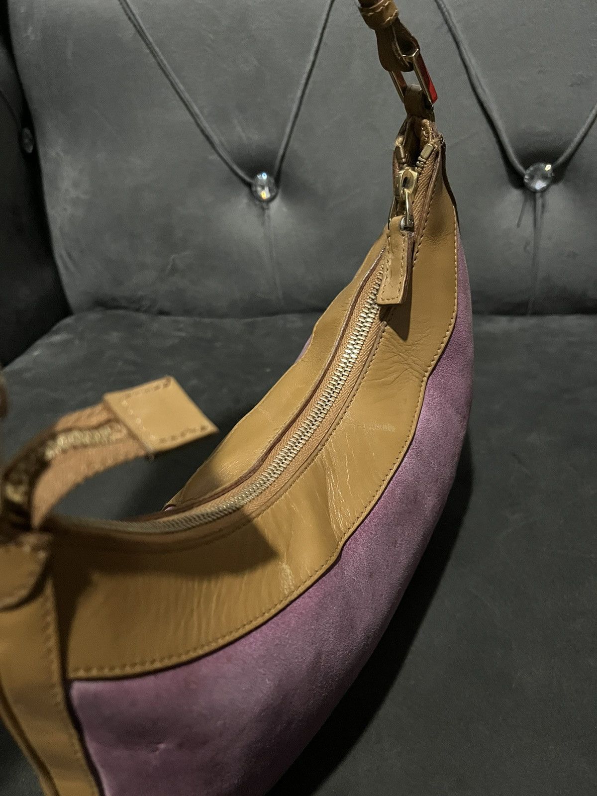 Gucci Authentic GUCCI Suede Jackie Shoulder Bag Size ONE SIZE - 17 Thumbnail