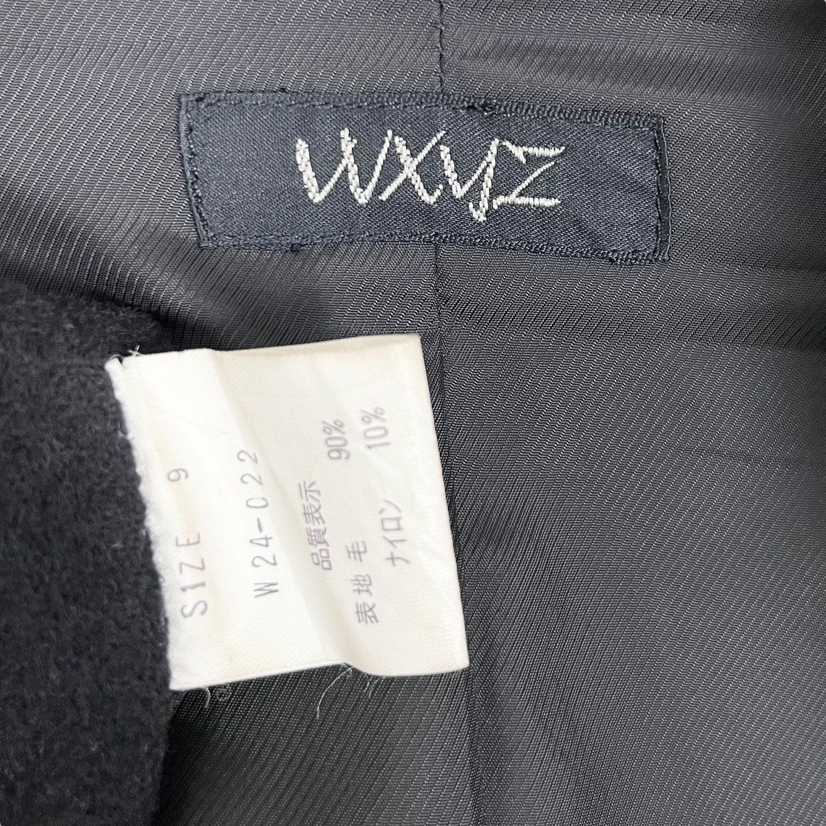 Designer × Japanese Brand × Yohji Yamamoto WXYZ Workshop Yohji Yamamoto Overcoat Size L / US 10 / IT 46 - 9 Thumbnail