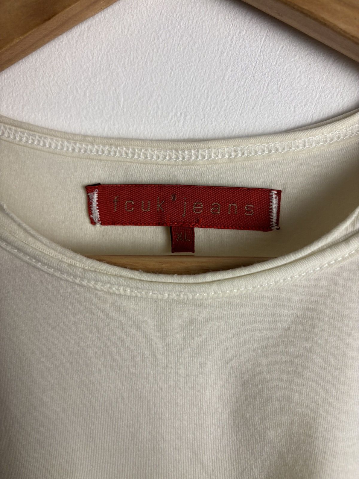 FCUK Vintage LOVE HATE FUCK Tee Size US XL / EU 56 / 4 - 4 Thumbnail