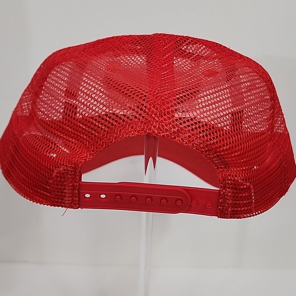Other Coke Men/Unisex Candy Red Trucker Style Hat Adjustable Size ONE SIZE - 4 Thumbnail
