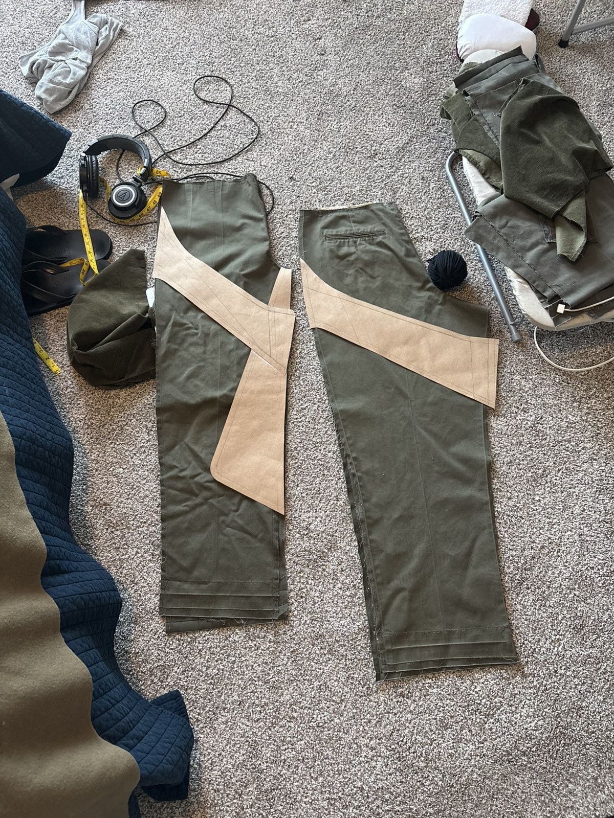 Other Reclaimed Material Replica Cargo Pants Size US 36 / EU 52 - 9 Thumbnail