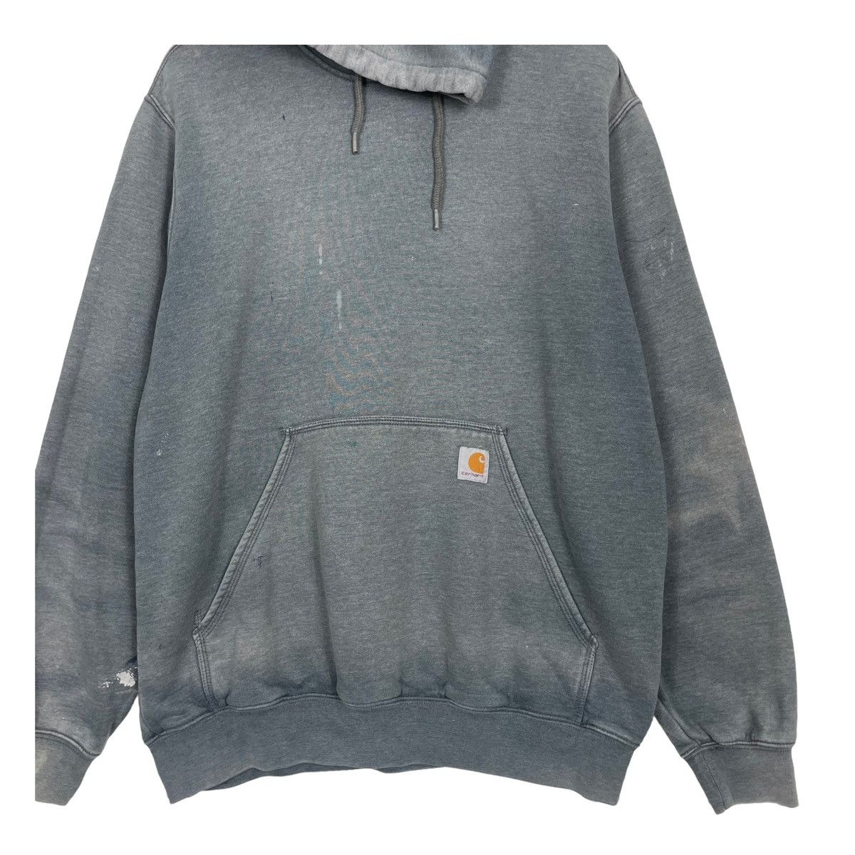 Carhartt × Vintage 💥STEAL CARHARTT TRASHED HOODIE SWEATER SUNFADED Size US M / EU 48-50 / 2 - 5 Thumbnail