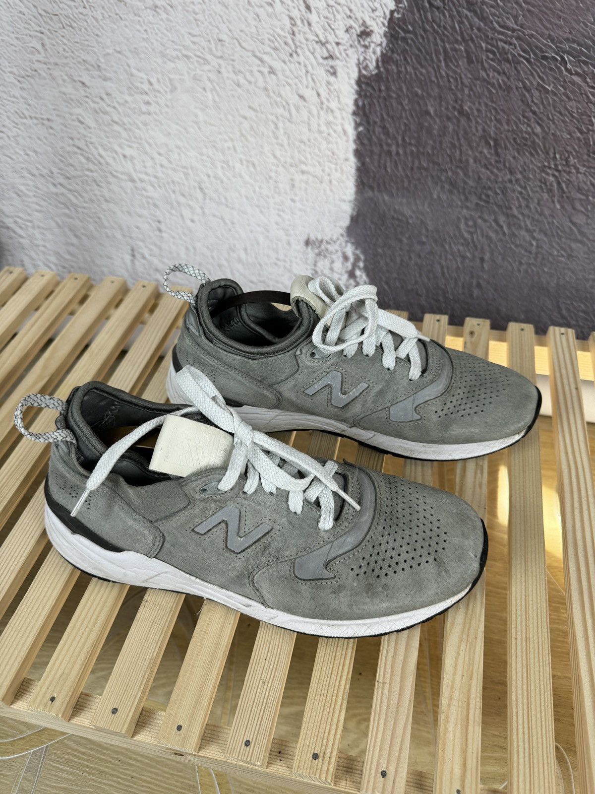Other New Balance 999R made in USA grey low top sneakers Size US 8 / EU 41 - 4 Thumbnail