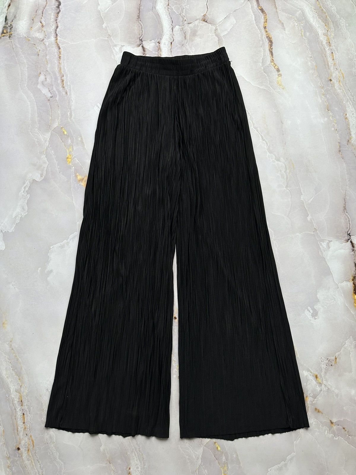 Image of Avant Garde x Issey Miyake Vintage Pleated Pants Issey Style in Black, Men's (Size 30)