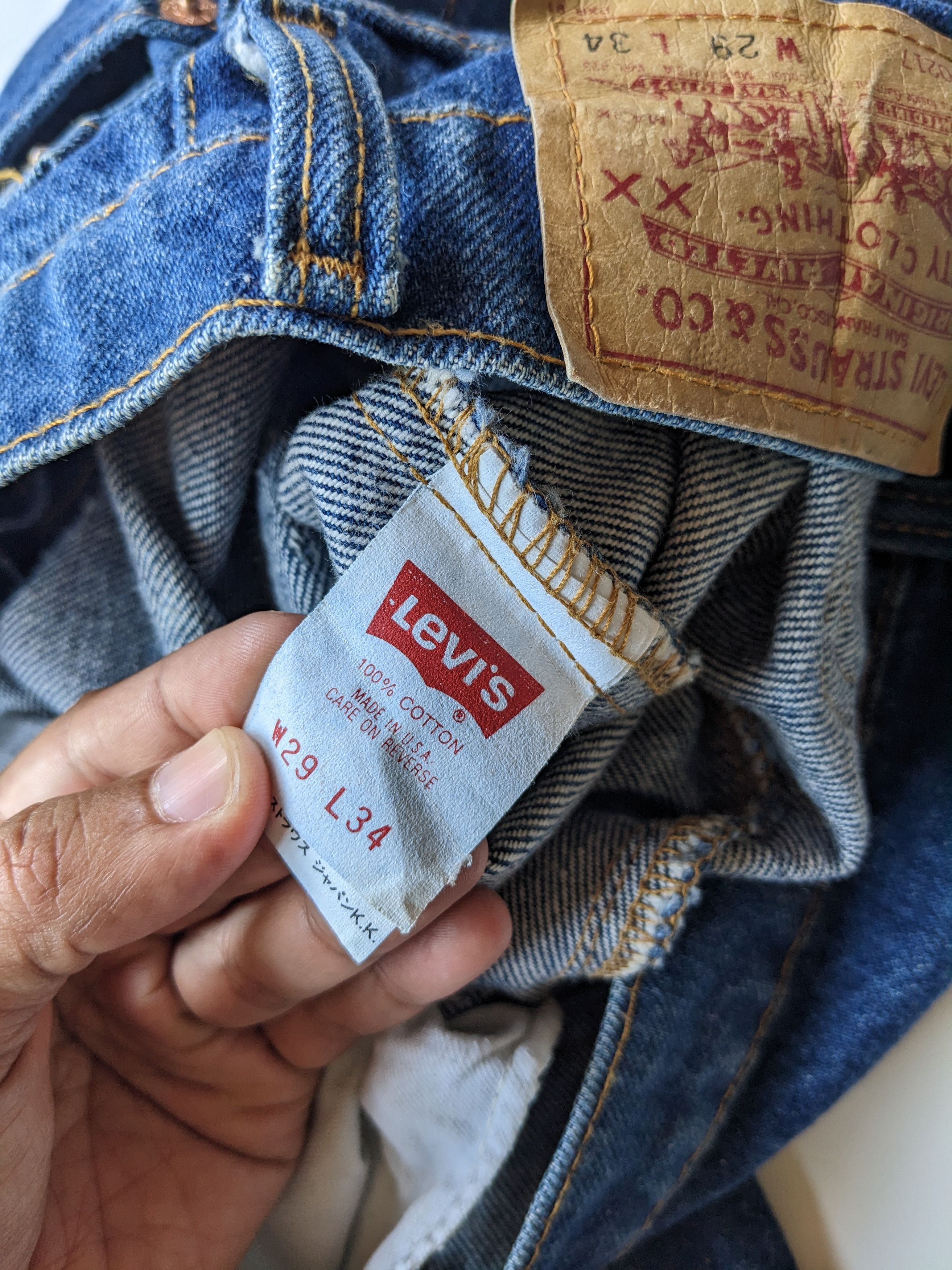 Levi's × Levi's Vintage Clothing × Vintage Vintage Levi's 501 made in usa Size US 29 - 6 Thumbnail