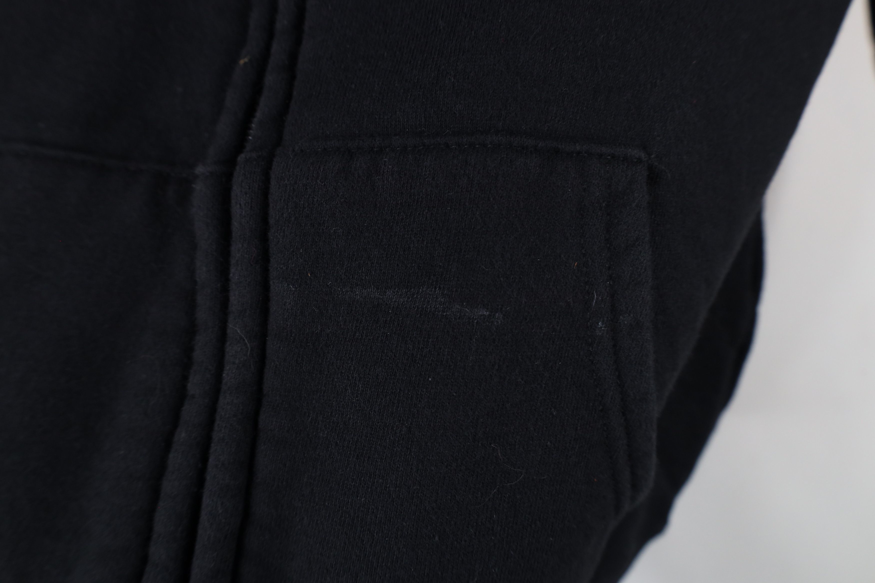 Harley Davidson × Vintage Vintage Y2K Harley Davidson Spell Out Full Zip Hoodie Black Size M / US 6-8 / IT 42-44 - 5 Thumbnail