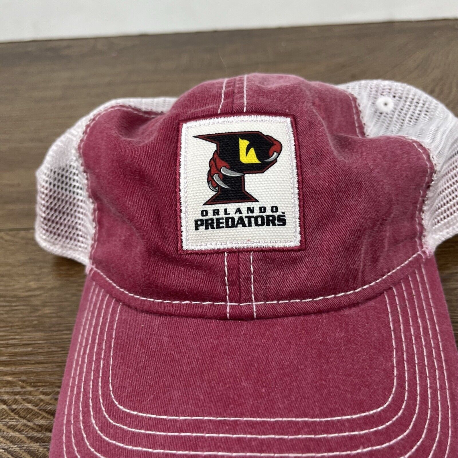 Other Orlando Predators Hat Red Cap Adjustable Hat Red Adult Fit H Size ONE SIZE - 10 Thumbnail