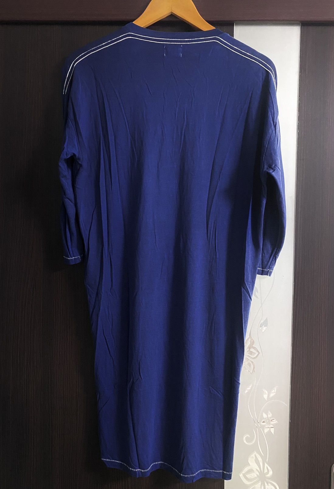 Acne Studios Women Vintage AW09 Acne Studios Babe Lyocell Navy Midi Dress Size M / US 6-8 / IT 42-44 - 4 Thumbnail