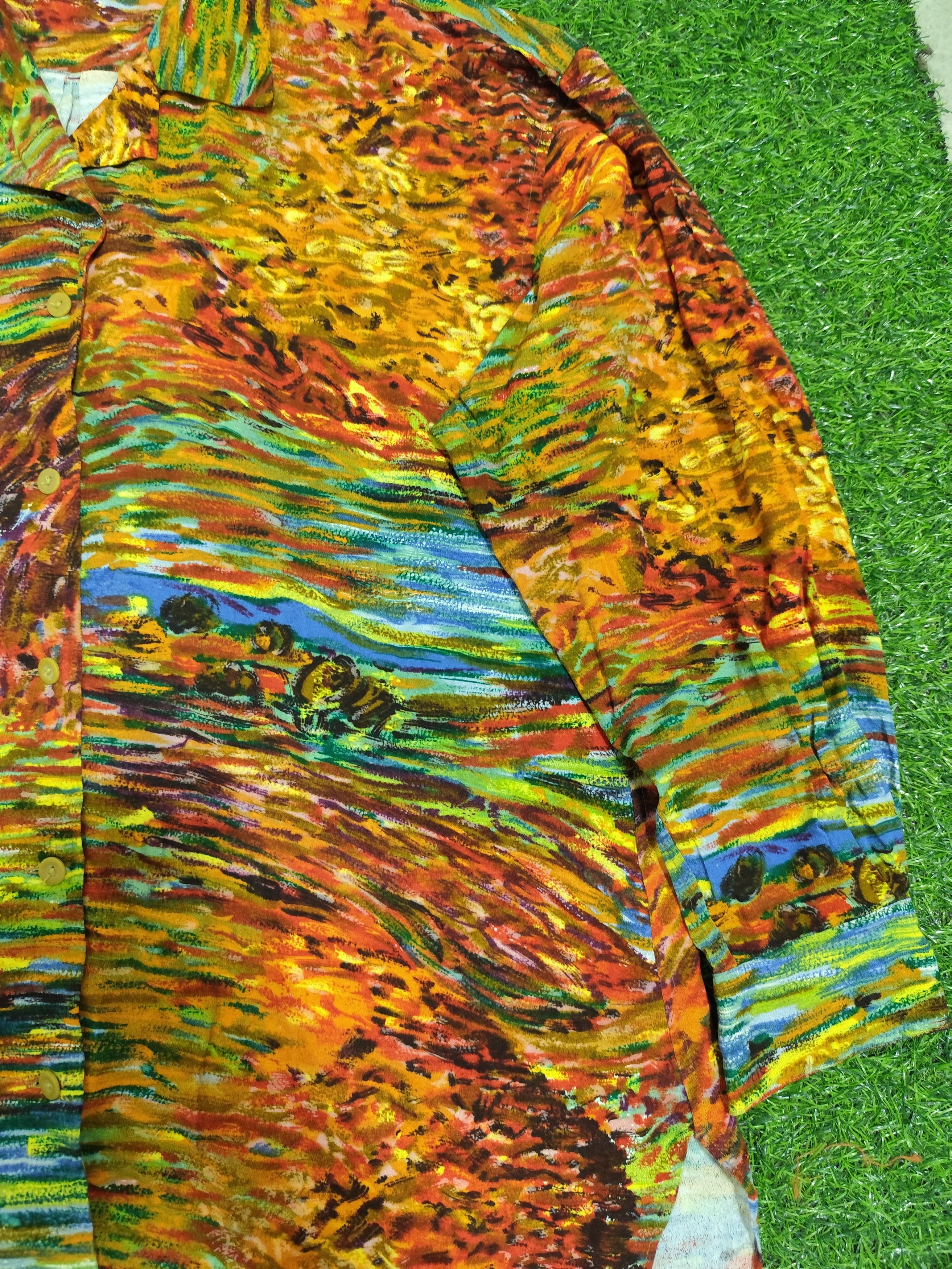 Kenzo 🔥RARE VINTAGE 80S KENZO ABSTRACT RUNWAY Size US L / EU 52-54 / 3 - 8 Thumbnail
