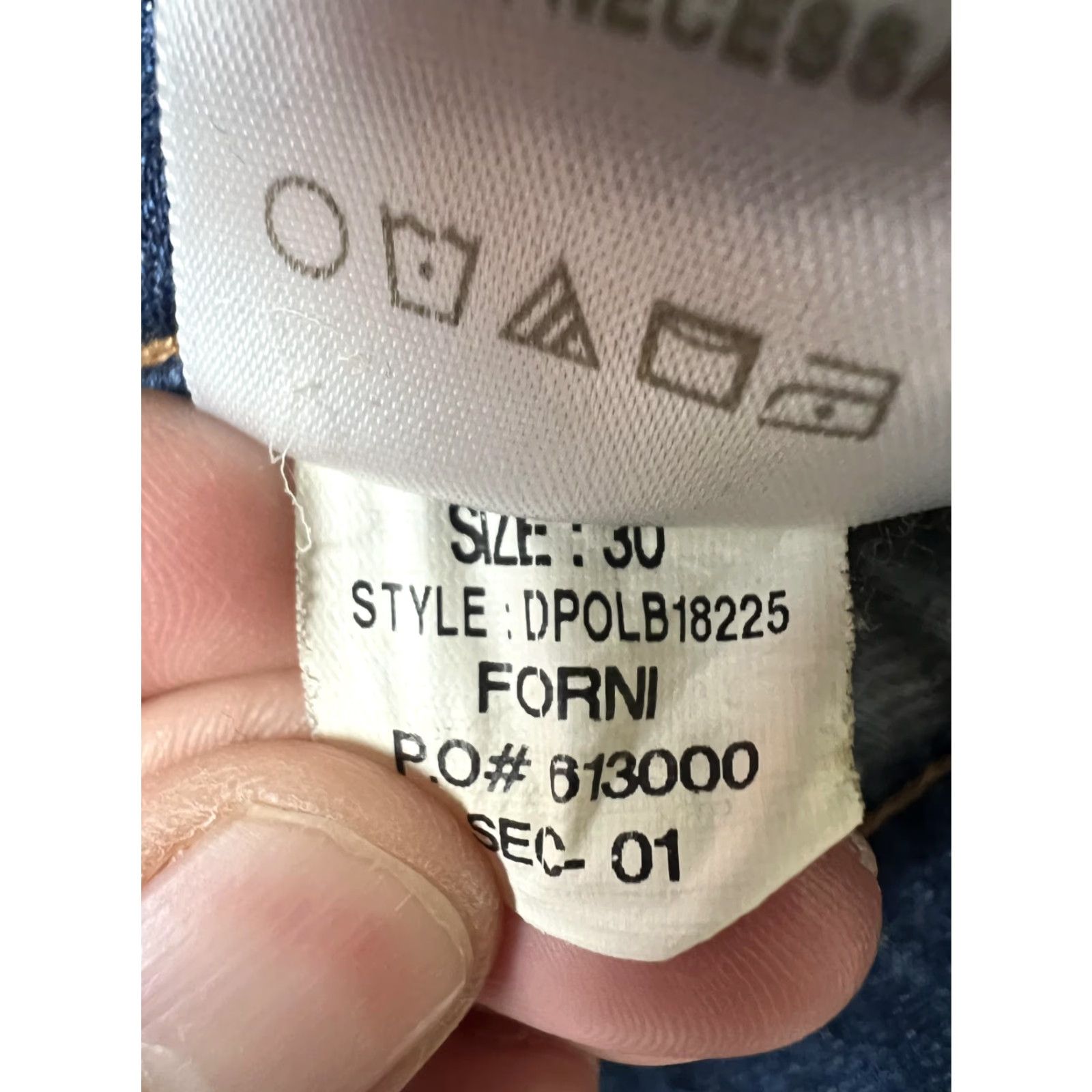 Vintage Joe's Jeans Forni Slim Straight Vintage Reserve 1971 Denim Jeans 30x27 Blue Mens Regular Zip Size US 30 / EU 46 - 6 Thumbnail
