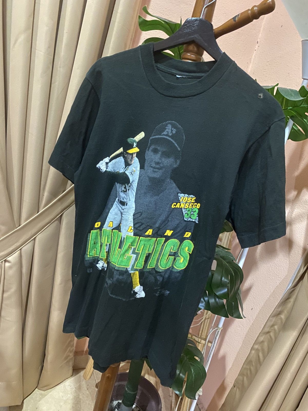 MLB × Salem Sportswear Vintage 1991 José Canseco Oakland Athletics T-Shirt – Salem Size US S / EU 44-46 / 1 - 2 Thumbnail