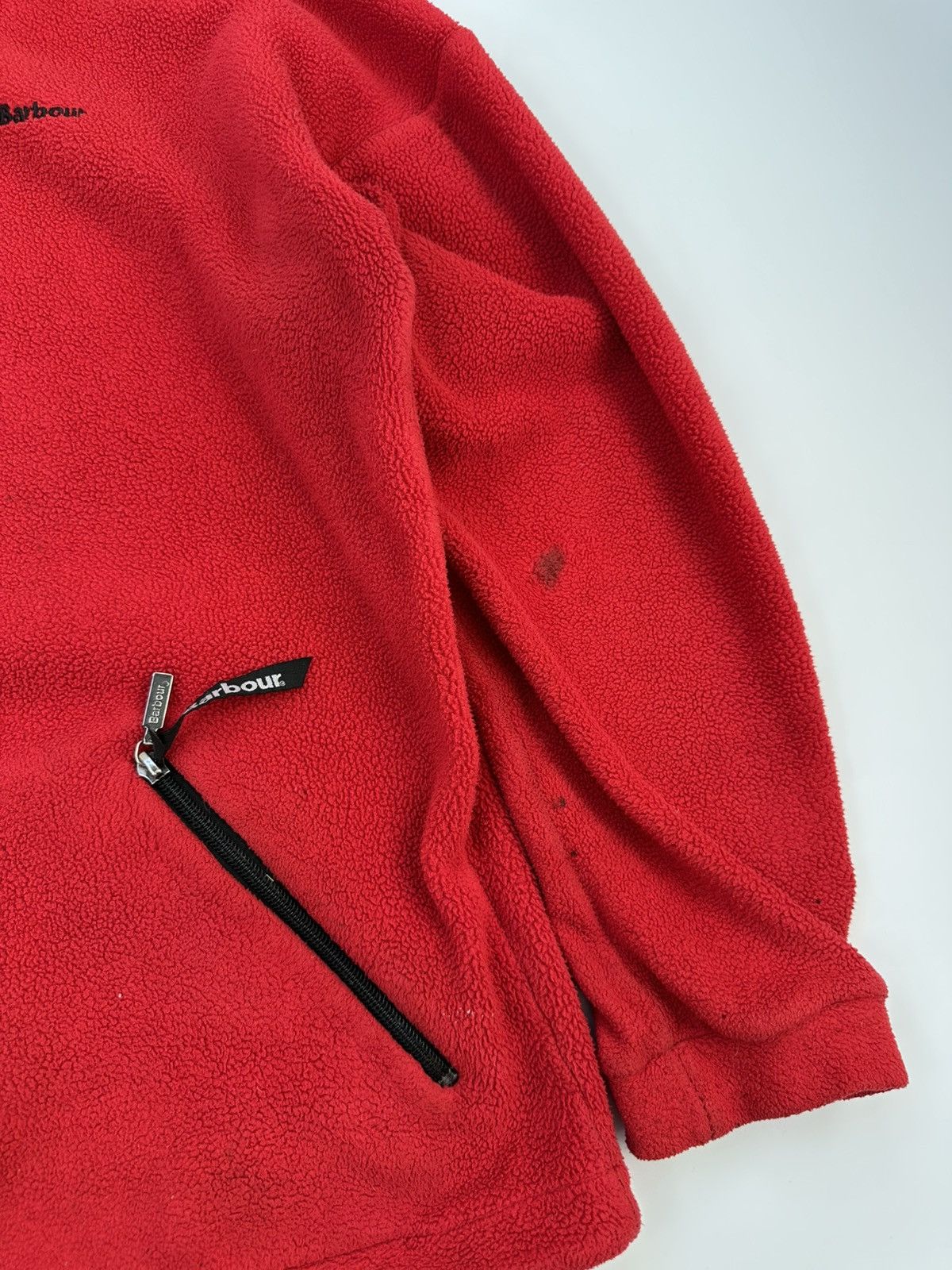 Barbour Barbour Fleece Zip Jacket Logo Men's Red Size US L / EU 52-54 / 3 - 8 Thumbnail